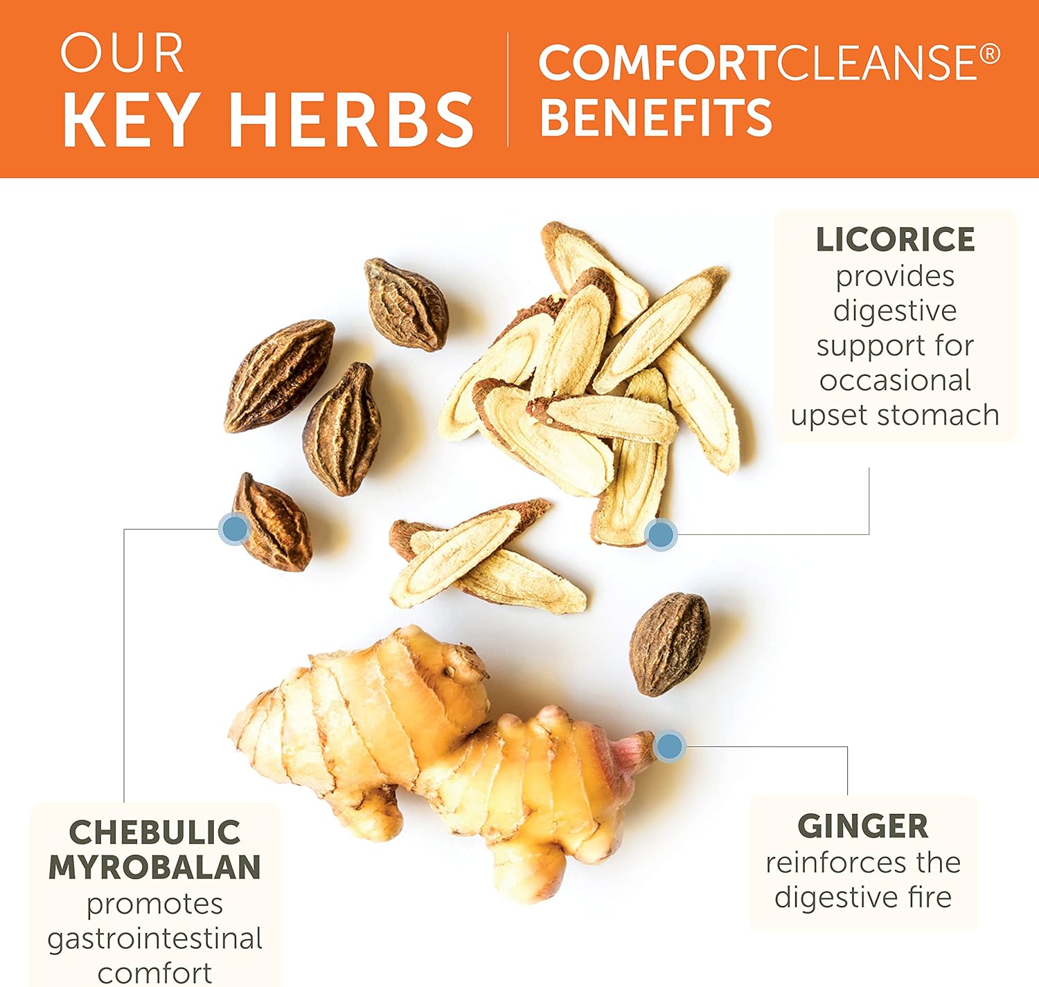 Himalaya ComfortCleanse: Gentle Colon Cleanse for Detox & Occasional Constipation, 500mg, 60 Capsules - Vegetarian Formula