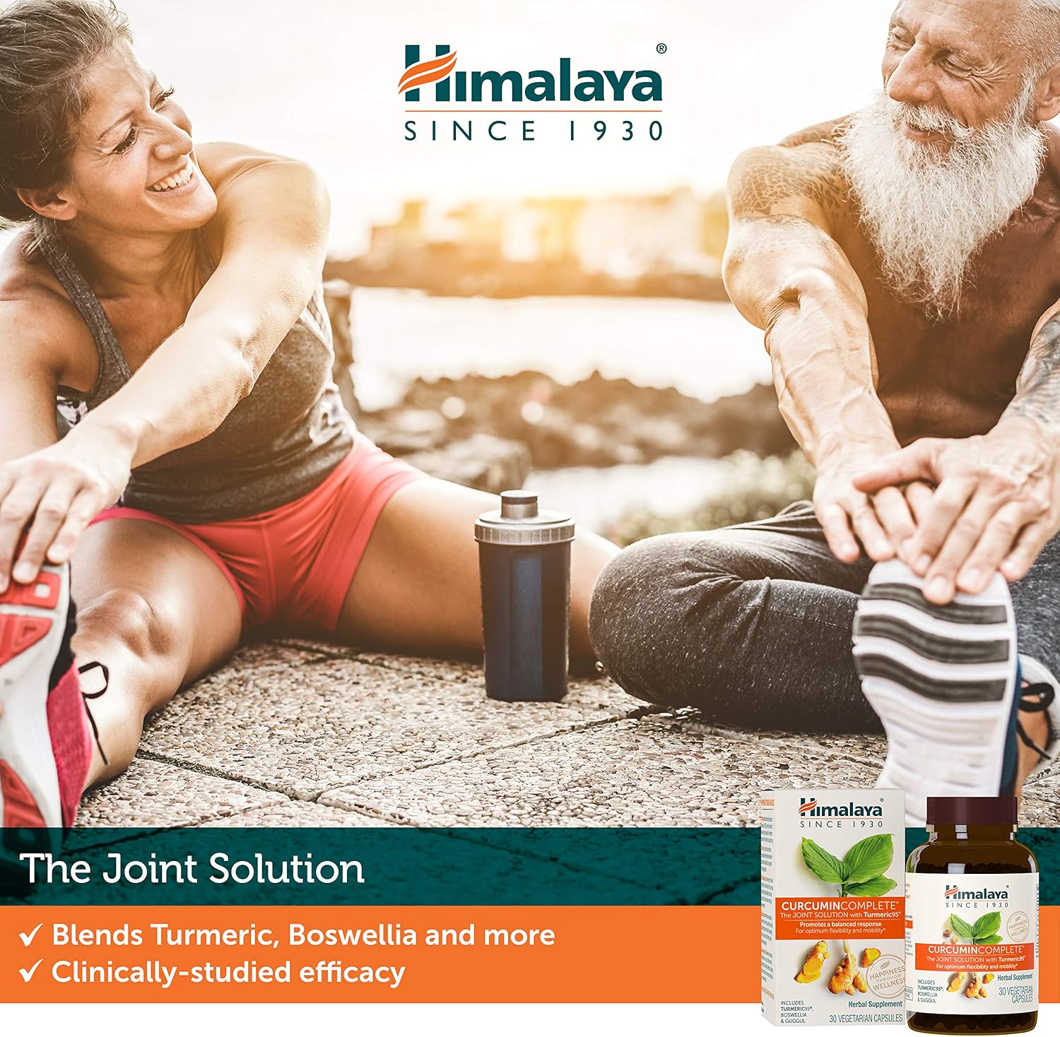 Himalaya Curcumin Complete Capsules for Joint Support, Flexibility & Mobility - 60 Count