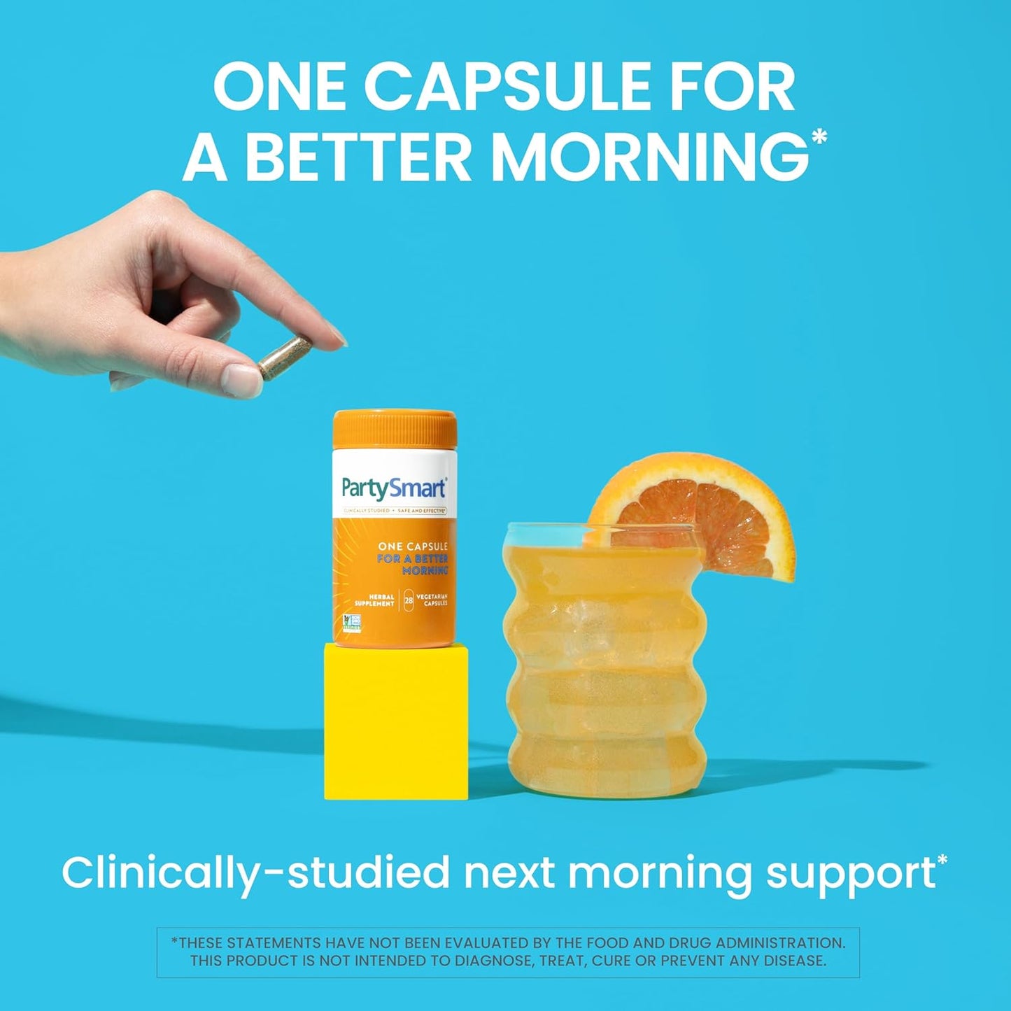 Himalaya PartySmart: Plant-Based Liver Support for Better Mornings After Drinking - 28 Capsules