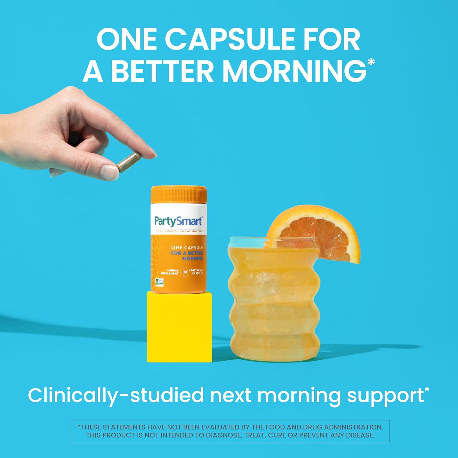 Himalaya PartySmart: Plant-Based Liver Support for Better Mornings After Drinking - 28 Capsules