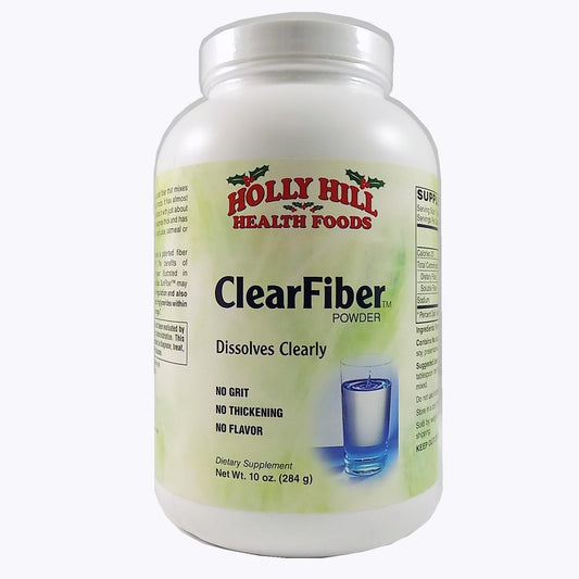 Holly Hill Health Foods Clear Fiber Powder - 10 Ounce Dietary Supplement