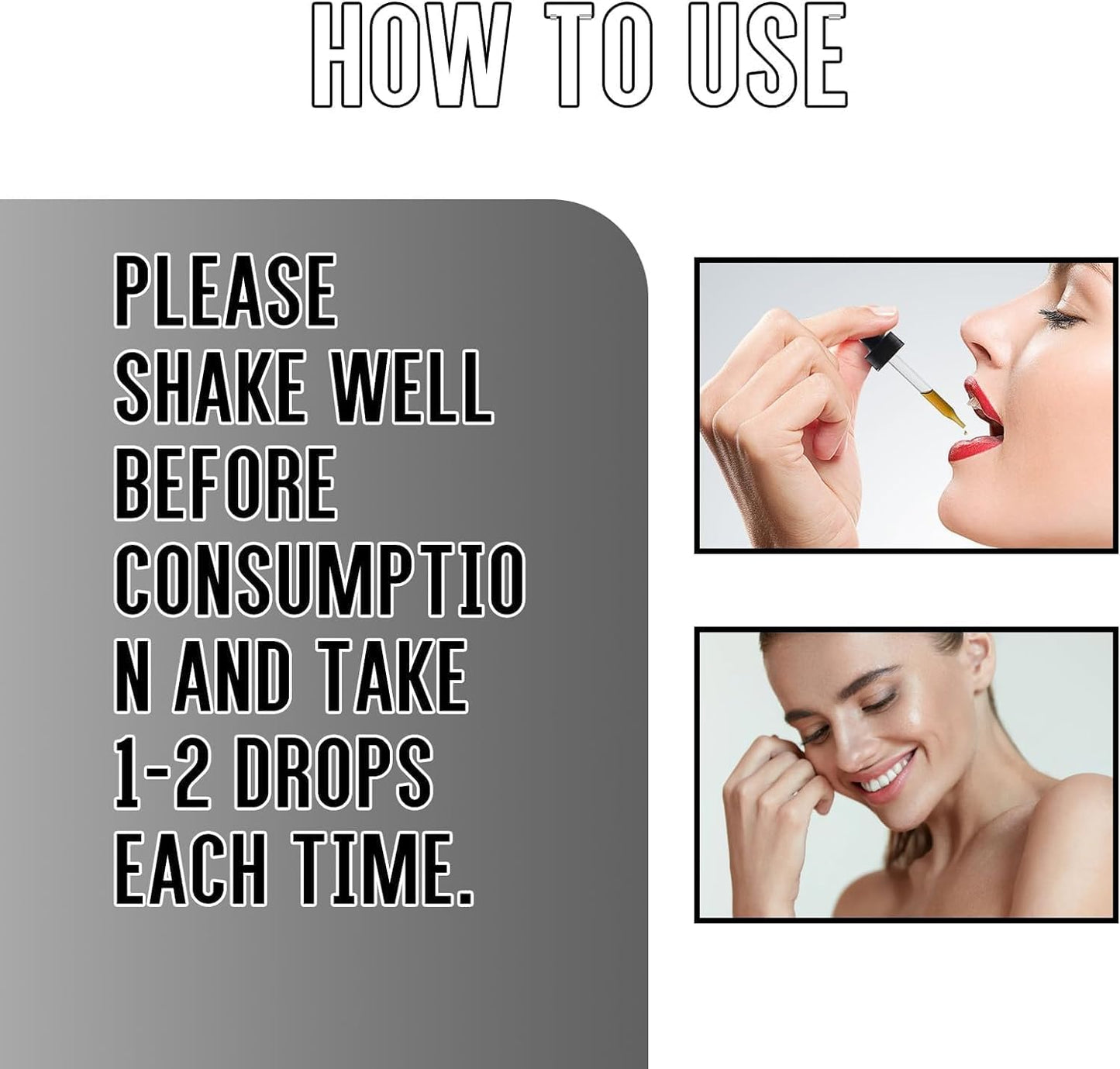 Hom GLP-1 Liquid Men for Women Supplement Drops by DouBX - Boost Energy and Metabolism