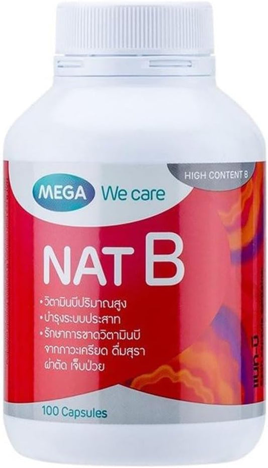 Honest Succeed Mega We Care Nat B 100 Capsules for Natural Health Boost