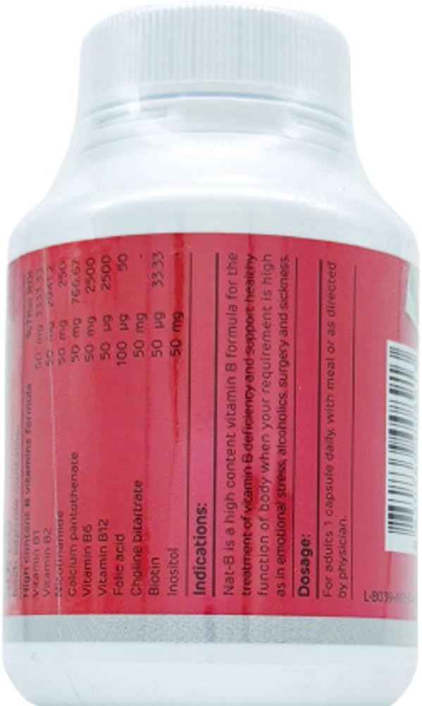 Honest Succeed Mega We Care Nat B 100 Capsules for Natural Health Boost