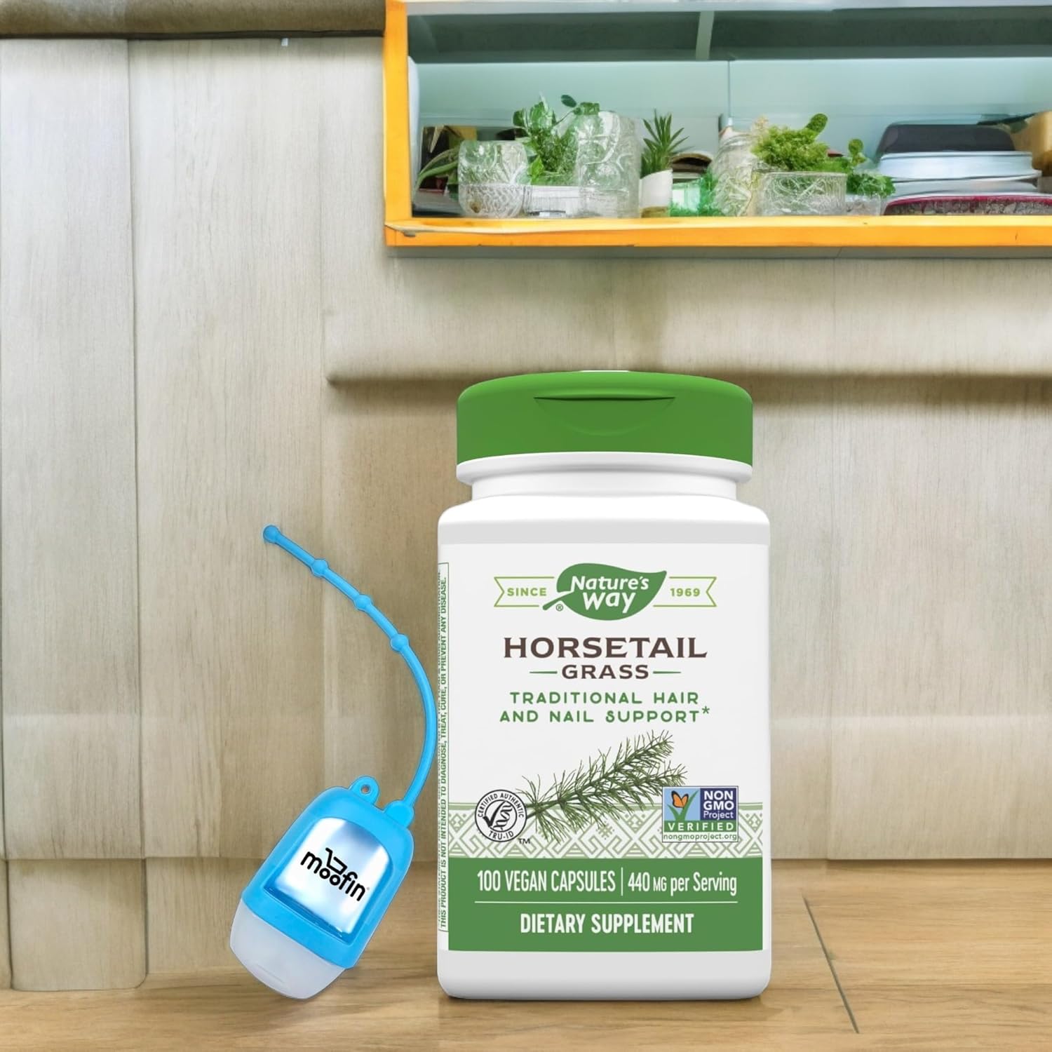 Horsetail Supplement Capsules, 400 Count - Supports Joint and Bone Health, Silica-Rich Multivitamin Supplement for Hand Sanitizer Dispenser