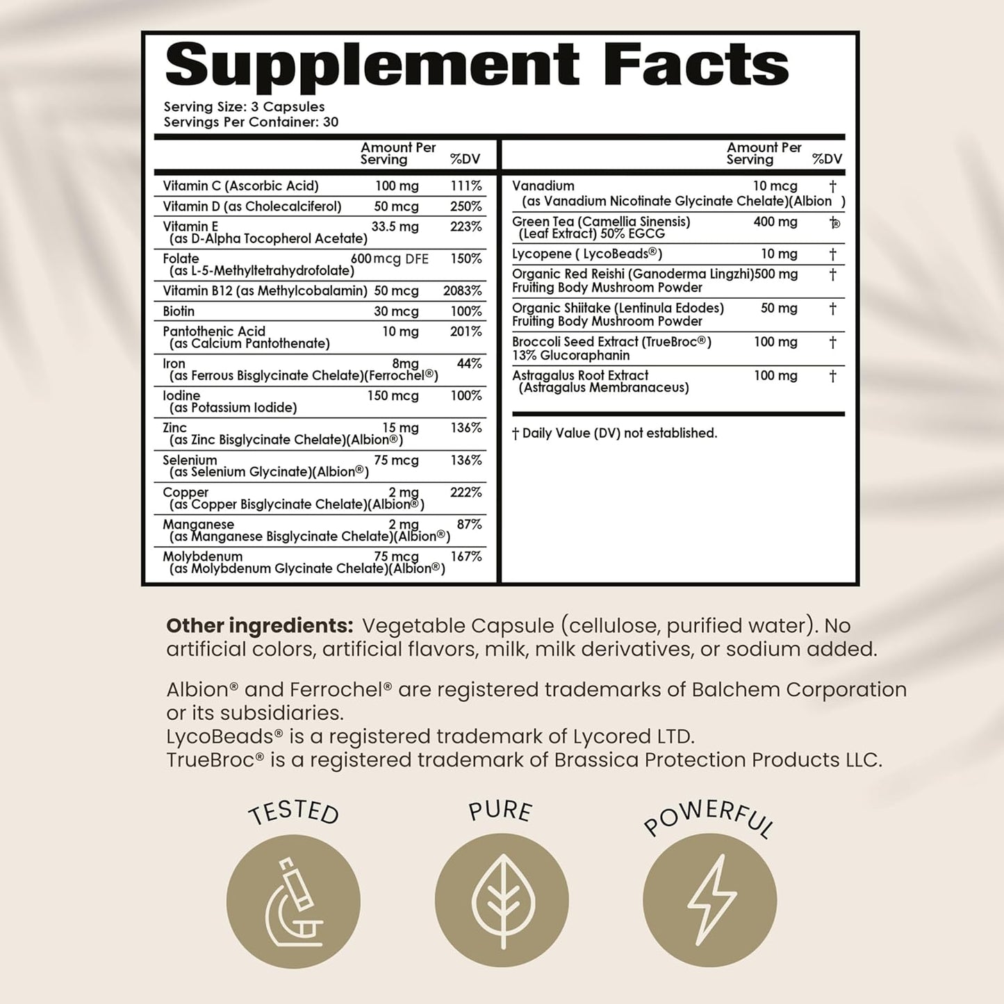 HPD Rx PAPCLEAR Immune Support Supplement - Physician Formulated, All Natural, 90 Capsules (Pack of 6)