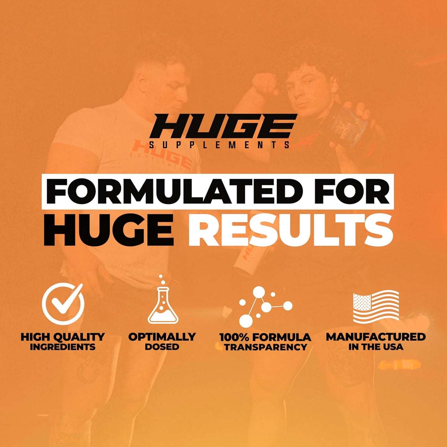 Huge Supplements Huge Multi: High-Performance Multivitamin for Men - All-in-One Formula for Athletes - Vitamin & Mineral Support - 120 Capsules