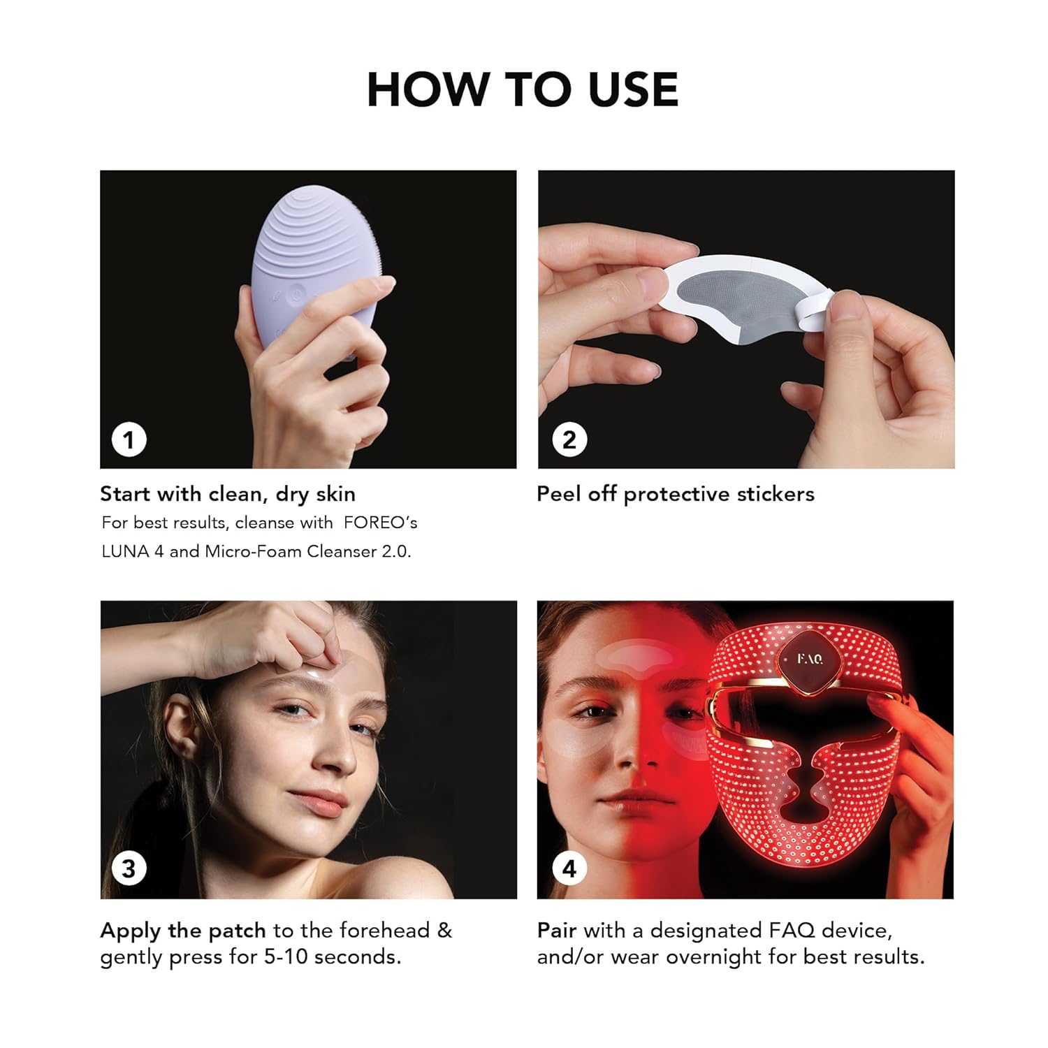 Hyaluronic Acid Forehead Patches for Rejuvenating Results - Travel-Friendly Skin Care - Pack of 3