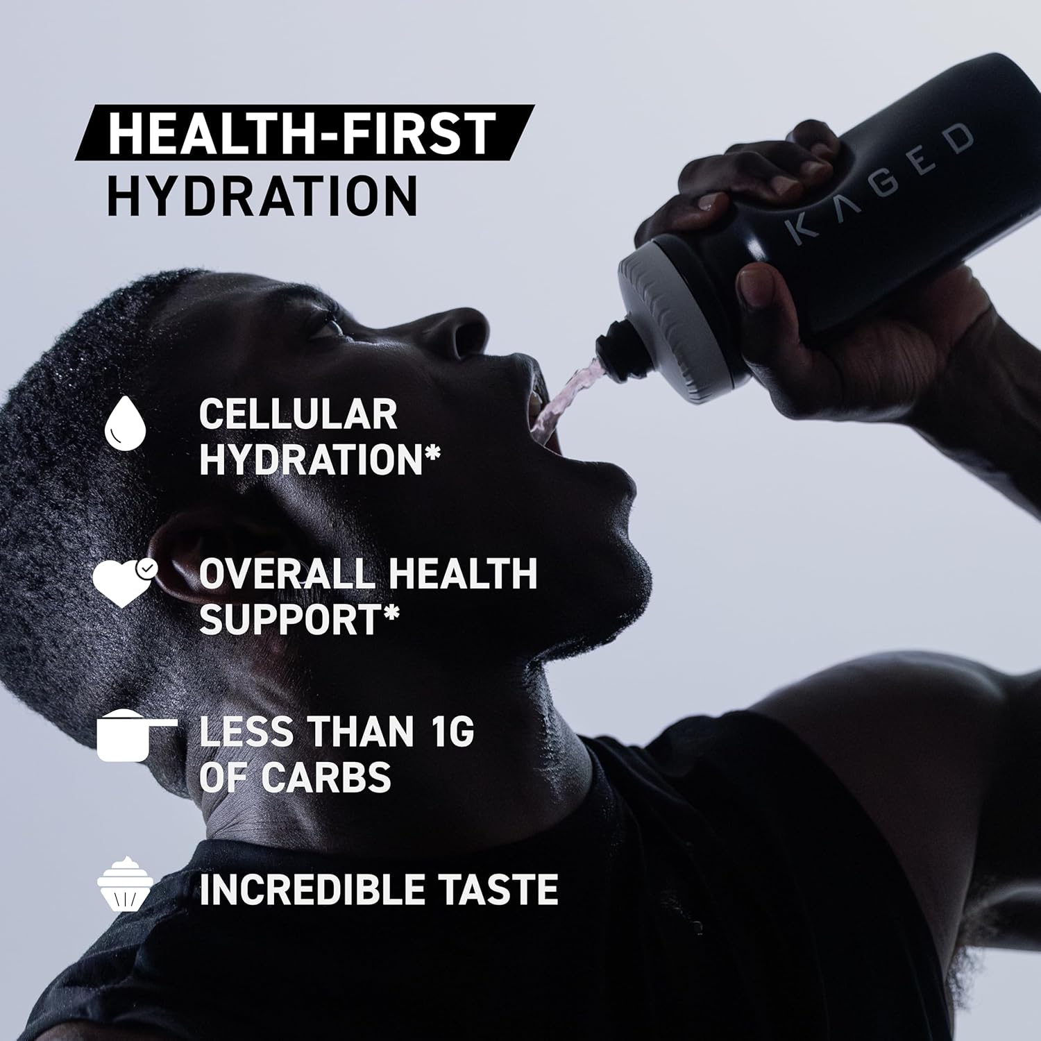 Hydracharge Hibiscus Pear Electrolyte Hydration Powder - Sports Drink for Men and Women - Pre, Post, Intra Workout Supplement - 60 Servings