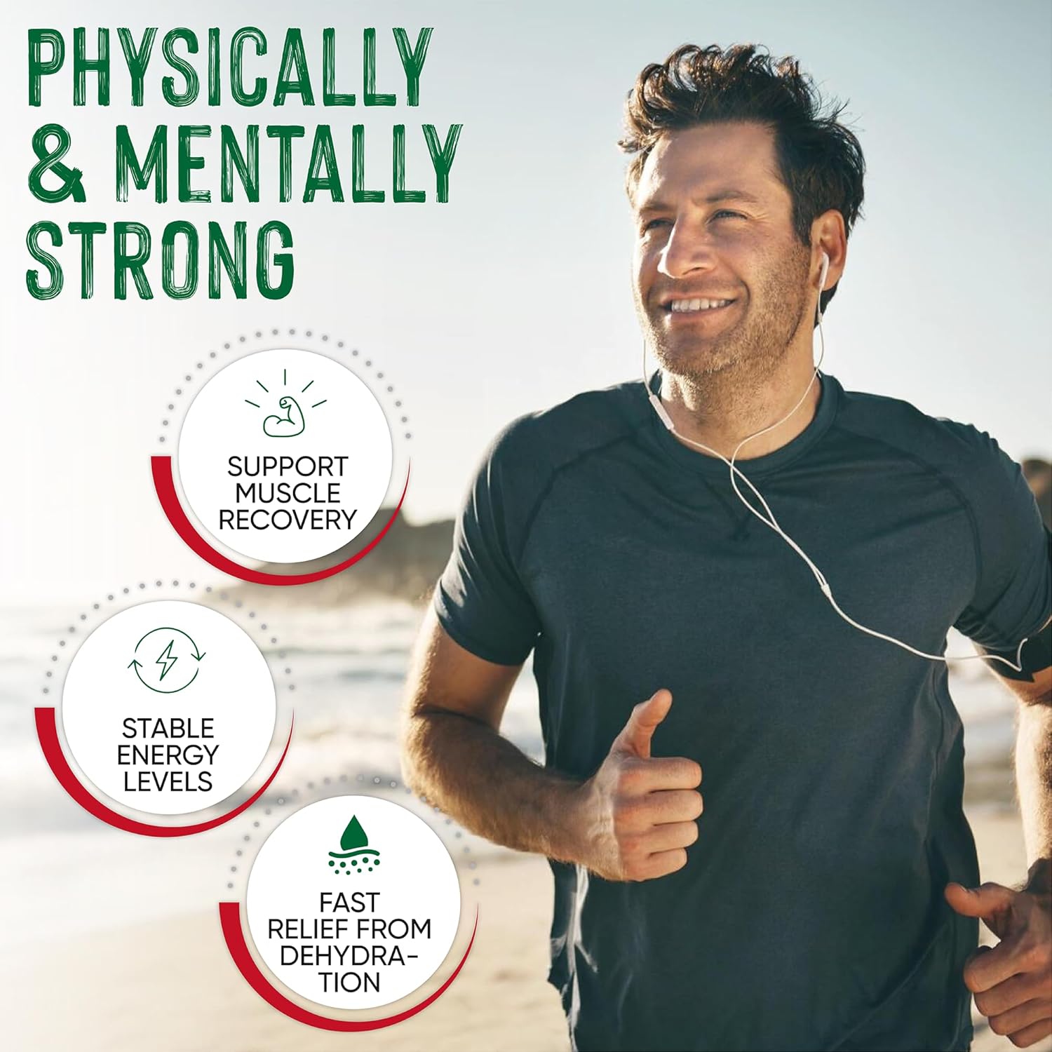 Hydration Powder with Electrolytes - 0 Calorie Keto-Friendly Hibiscus Powder with 1000mg Potassium, 120mg Calcium, 120mg Magnesium - 50 Servings