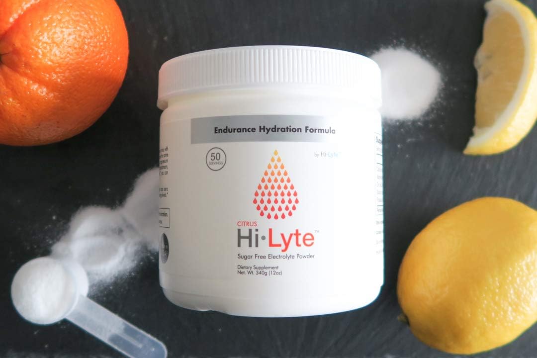 Hydration & Stamina Booster Electrolyte Powder with Potassium & Sodium | No Sugar, Carbs, or Artificial Ingredients | Citrus Salt Flavor | 50 Servings