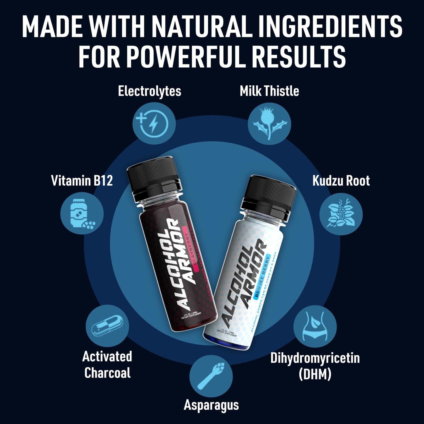 Hydration Support Variety Pack with Essential Vitamins, Electrolytes, B12, Milk Thistle - 6 Pack