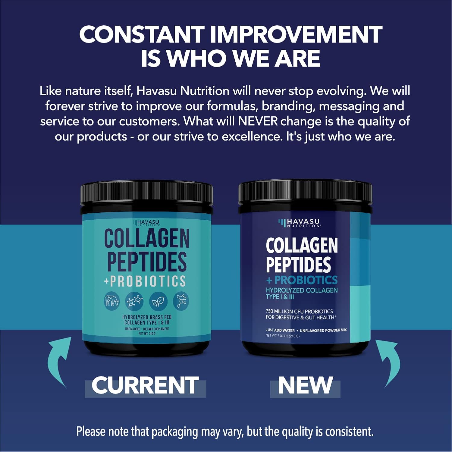 Hydrolyzed Collagen Peptides Powder with Probiotics for Joint, Skin, Hair & Nail Health - Nutritional Support for Digestion - Unflavored & Easy-to-Mix - Grass-Fed - 1-Month Supply