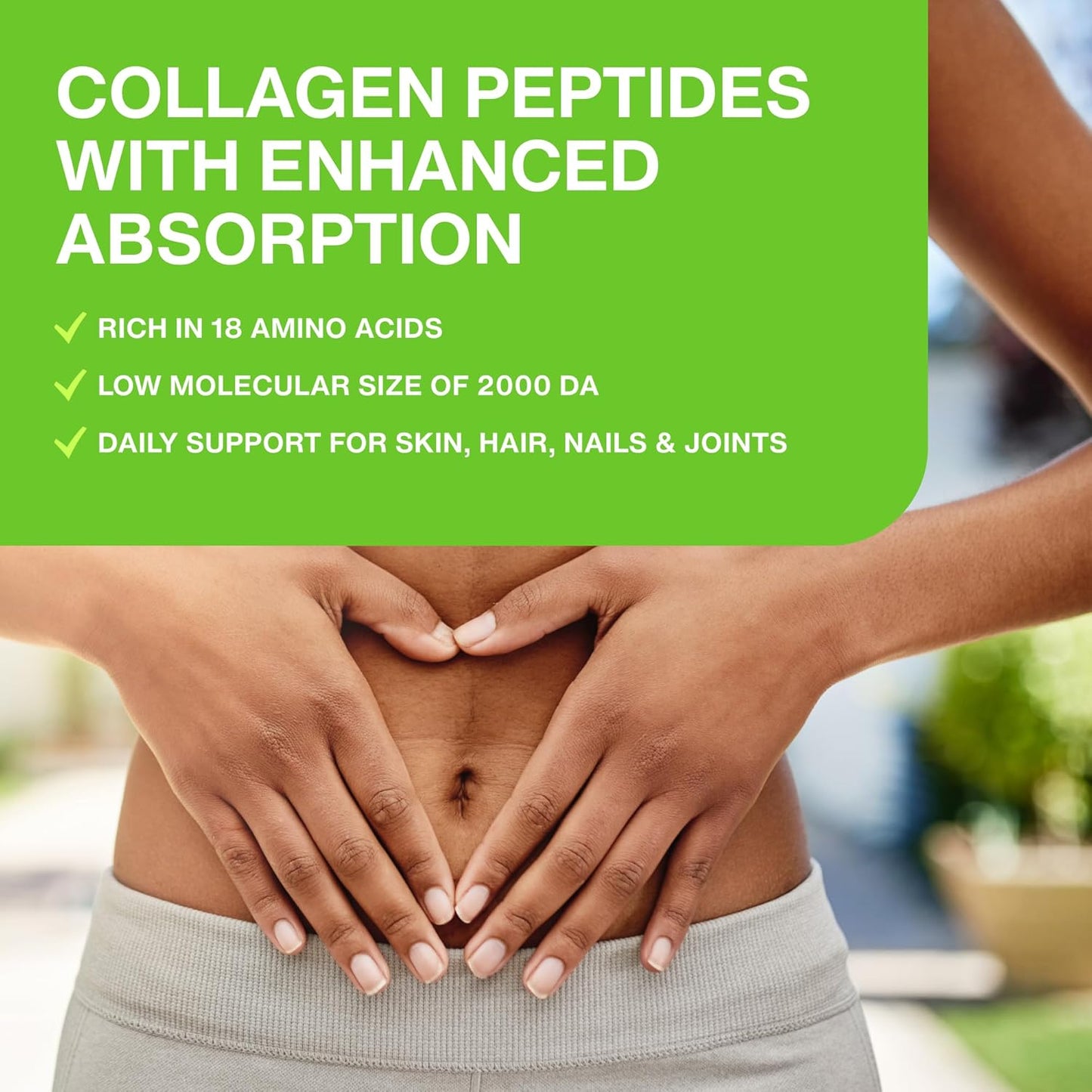 Hydrolyzed Collagen Peptides Supplement for Joint and Skin Support - Grass Fed Type I & III - Keto, Paleo Friendly - 28 Servings, 9.88 oz Powder