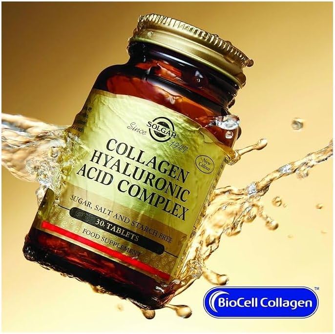 Hydrolyzed Collagen & Zinc Complex for Healthy Skin - Supports Cell Growth & DNA Formation - 30 Tablets