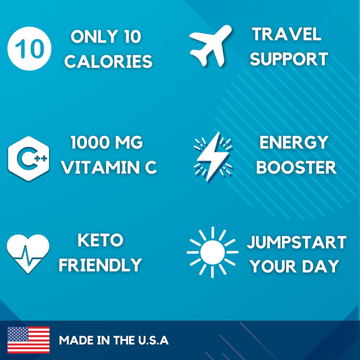 HydroMATE Electrolyte Powder Drink Mix Variety Pack with Vitamin C - 90 Packets for Rapid Hydration and Low Sugar Relief