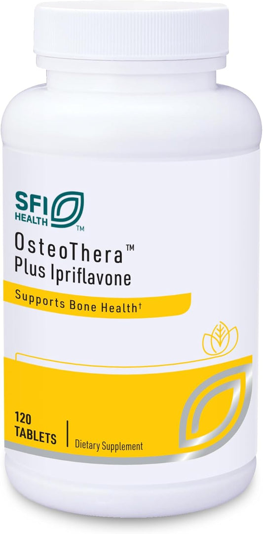 Hypoallergenic Calcium Complex with Vitamin K & D3 for Bone Support (120 Tablets) - Klaire Labs Osteothera Plus Formula