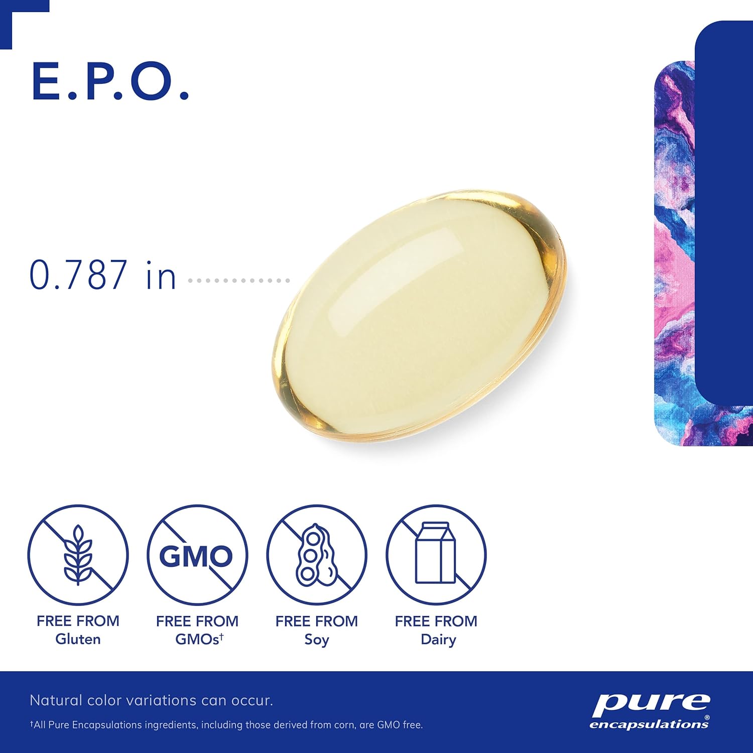 Hypoallergenic Evening Primrose Oil Supplement with 9% GLA | 100 Softgel Capsules | Pure Encapsulations