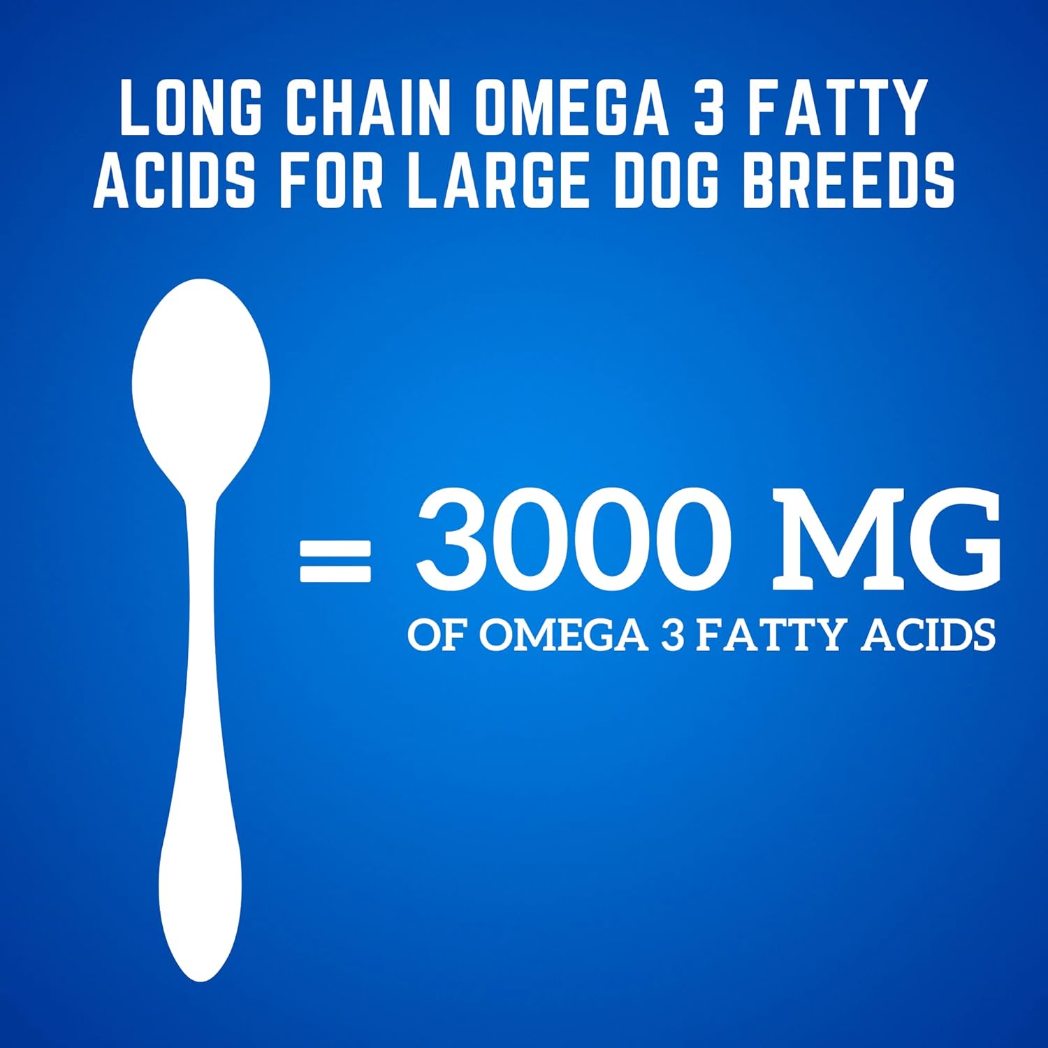 Iceland Pure Premier Omega Fish Oil Supplement for Large Dog Breeds | Wild Caught | 3053mg Omega-3 per Teaspoon | Ethyl Ester Distillation | BPA-Free Pump Bottle | 17oz Brushed Aluminum