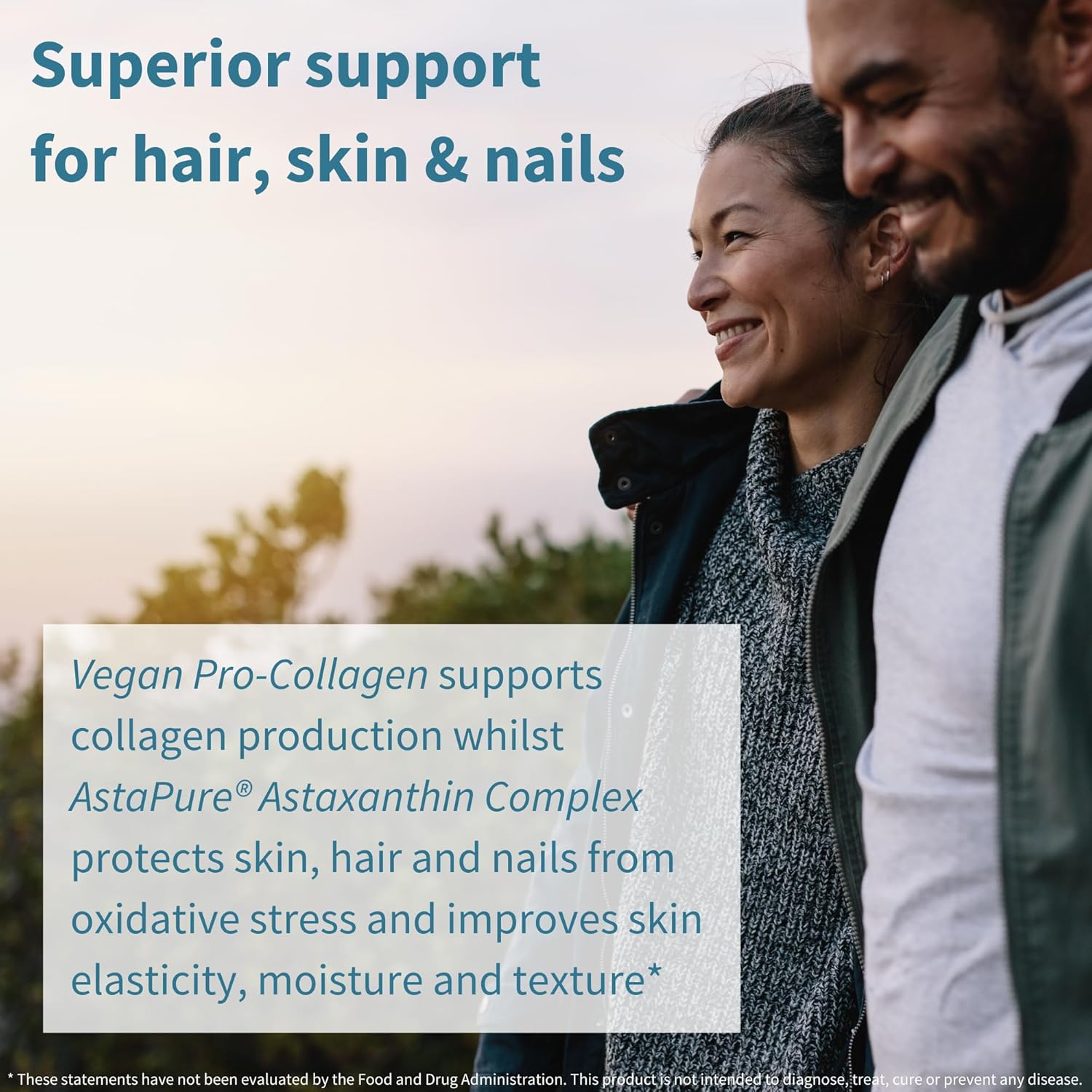 Igennus Vegan Collagen Protein Powder + Astaxanthin Bundle for Hair, Skin & Nails