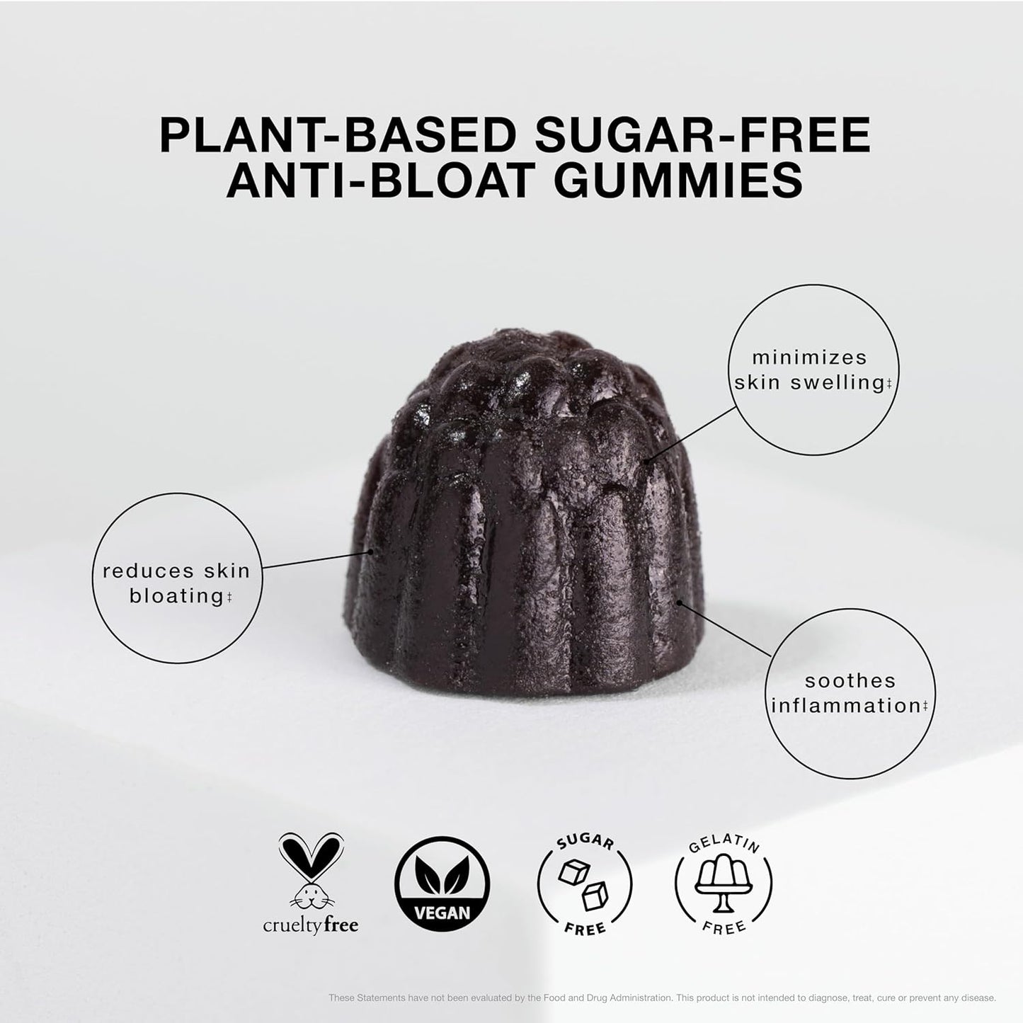 IMARAÏS Beauty by Sommer Ray Depuff Anti-Bloat Gummy with English Chamomile, Hibiscus, and Ginger - Supports Skin and Gut Health, Reduces Skin Bloat and Puffiness - Sugar Free, PETA-Certified