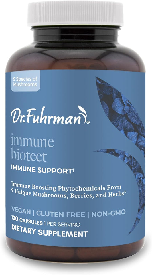 Immune Biotect by Dr. Fuhrman - 120 Capsules for Immune Support