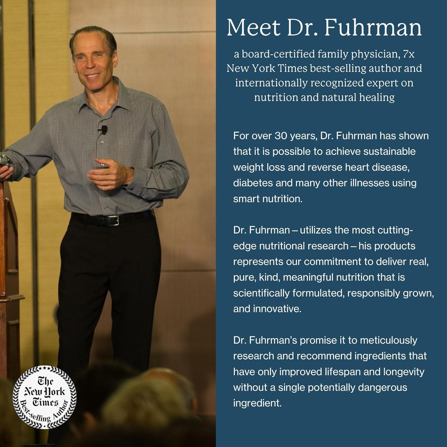 Immune Biotect by Dr. Fuhrman - 120 Capsules for Immune Support