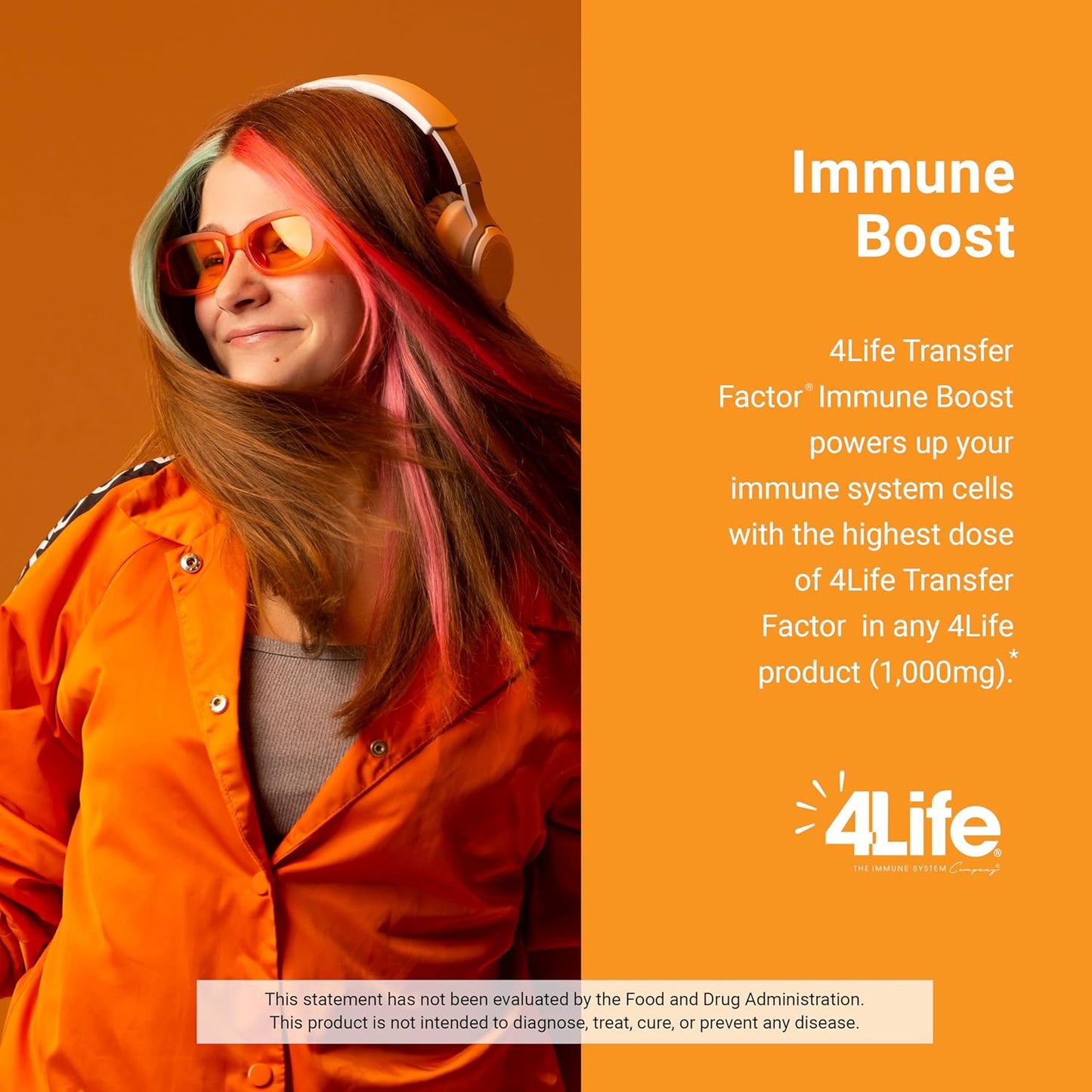 Immune Boost Powder Packs - Transfer Factor, Zinc, Vitamin C - 4Life Wide Spectrum Immune Defense