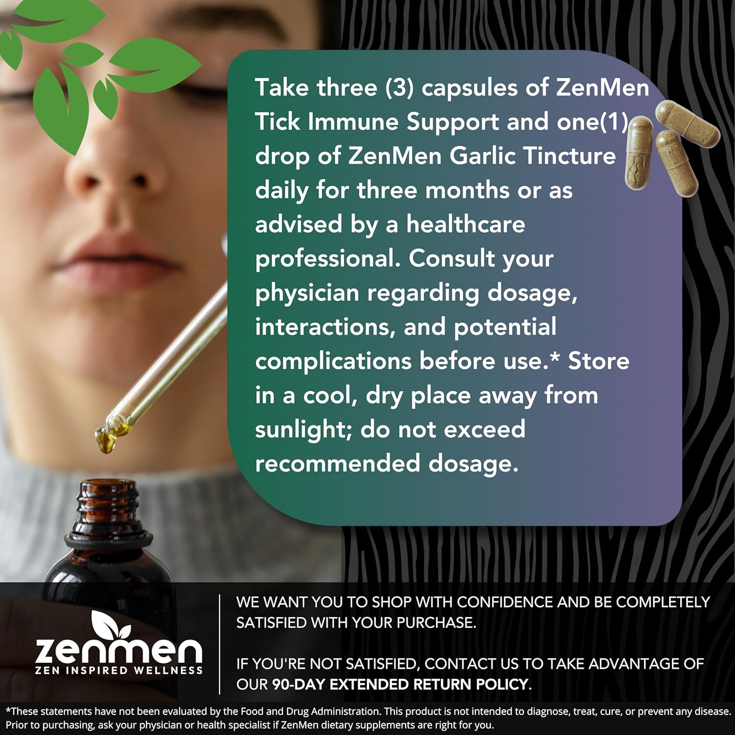 Immune Boosting Bundle: Tick Immune Support and Garlic Tincture for Overall Wellness