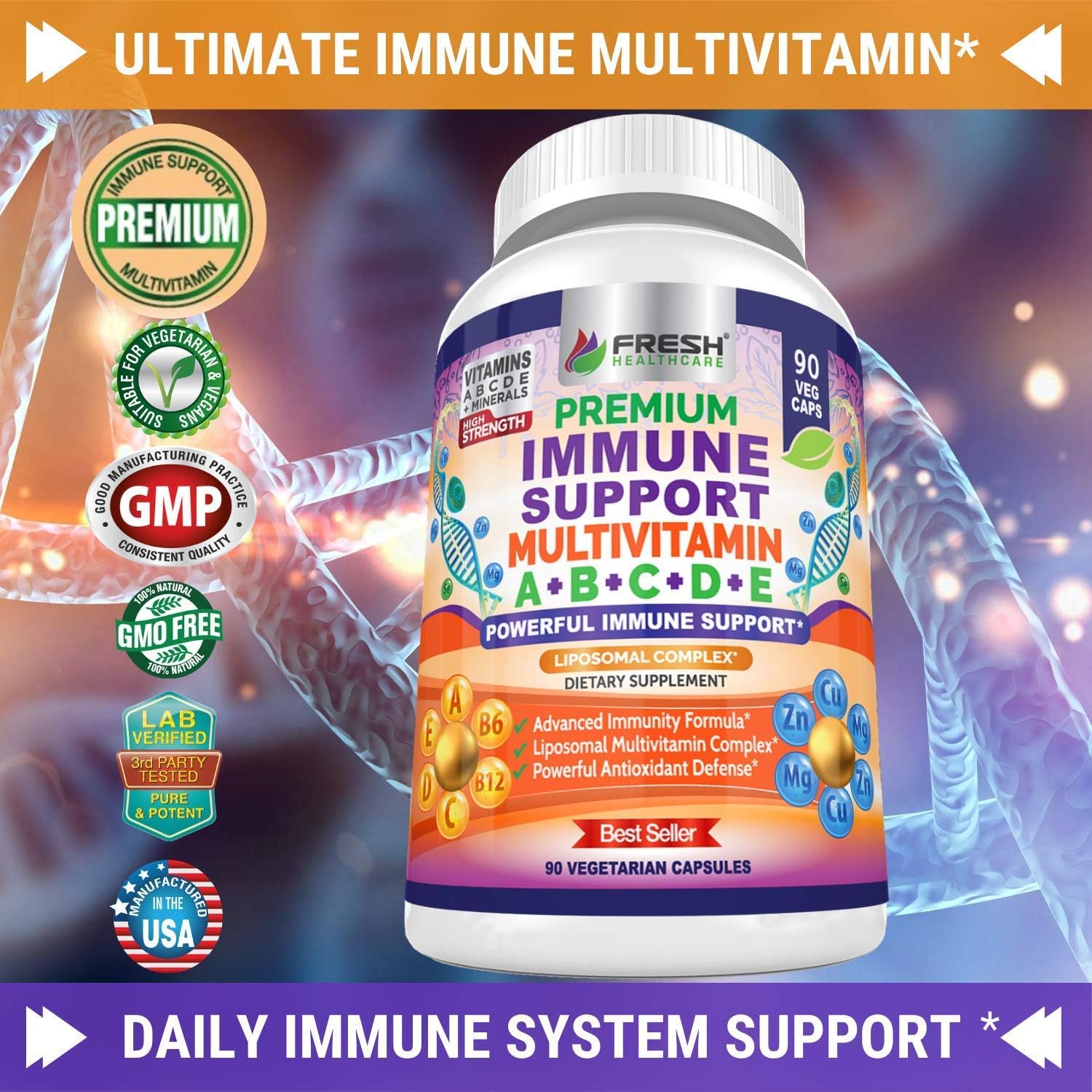 Immune Boosting Multivitamin and Moringa Superfood Bundle