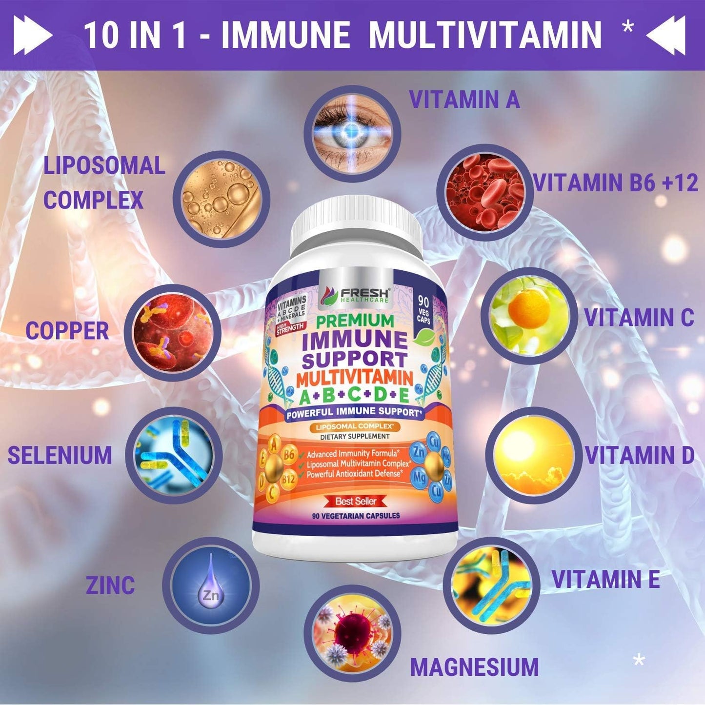 Immune Boosting Multivitamin and Moringa Superfood Bundle