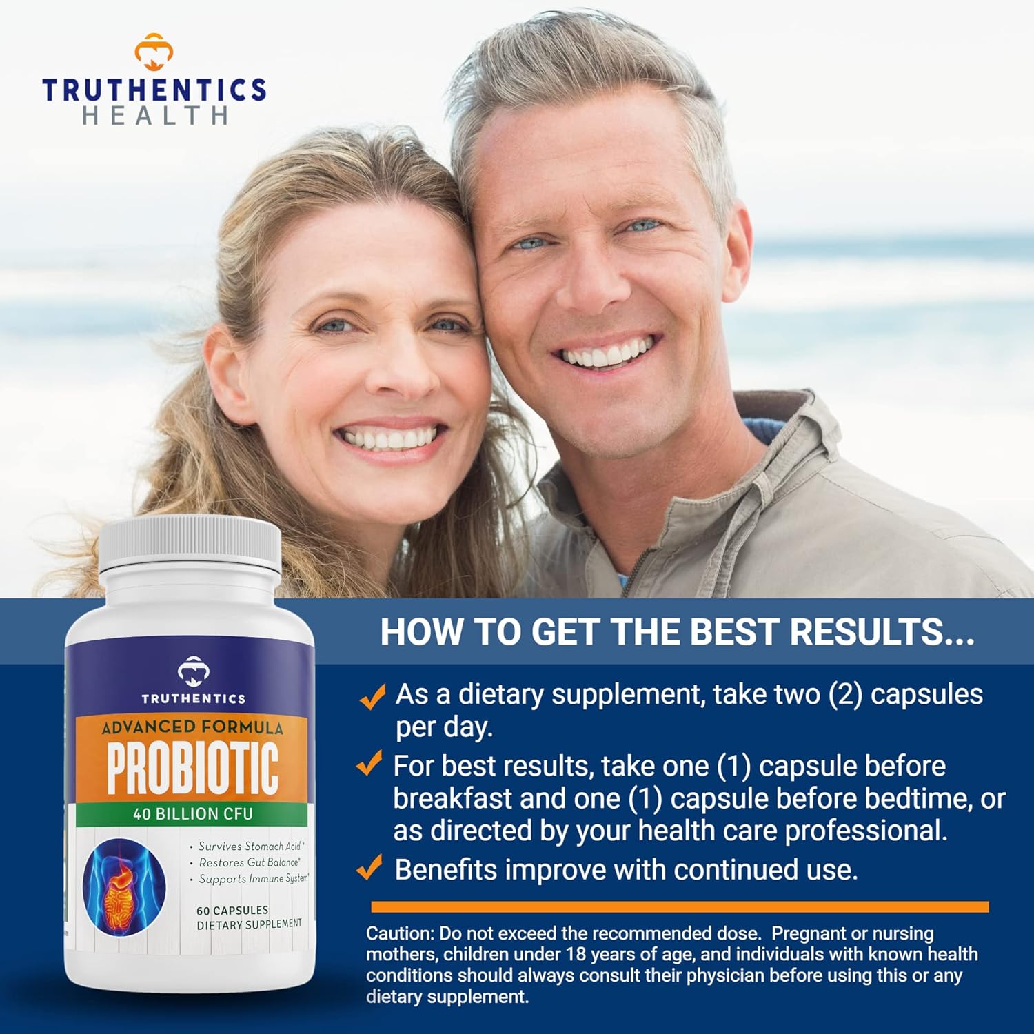 Immune Support Bundle: Truthentics Quercetin, Bromelain, Zinc, and Advanced Probiotic with Prebiotics - Gluten Free & Non-GMO - Respiratory and Digestive Health