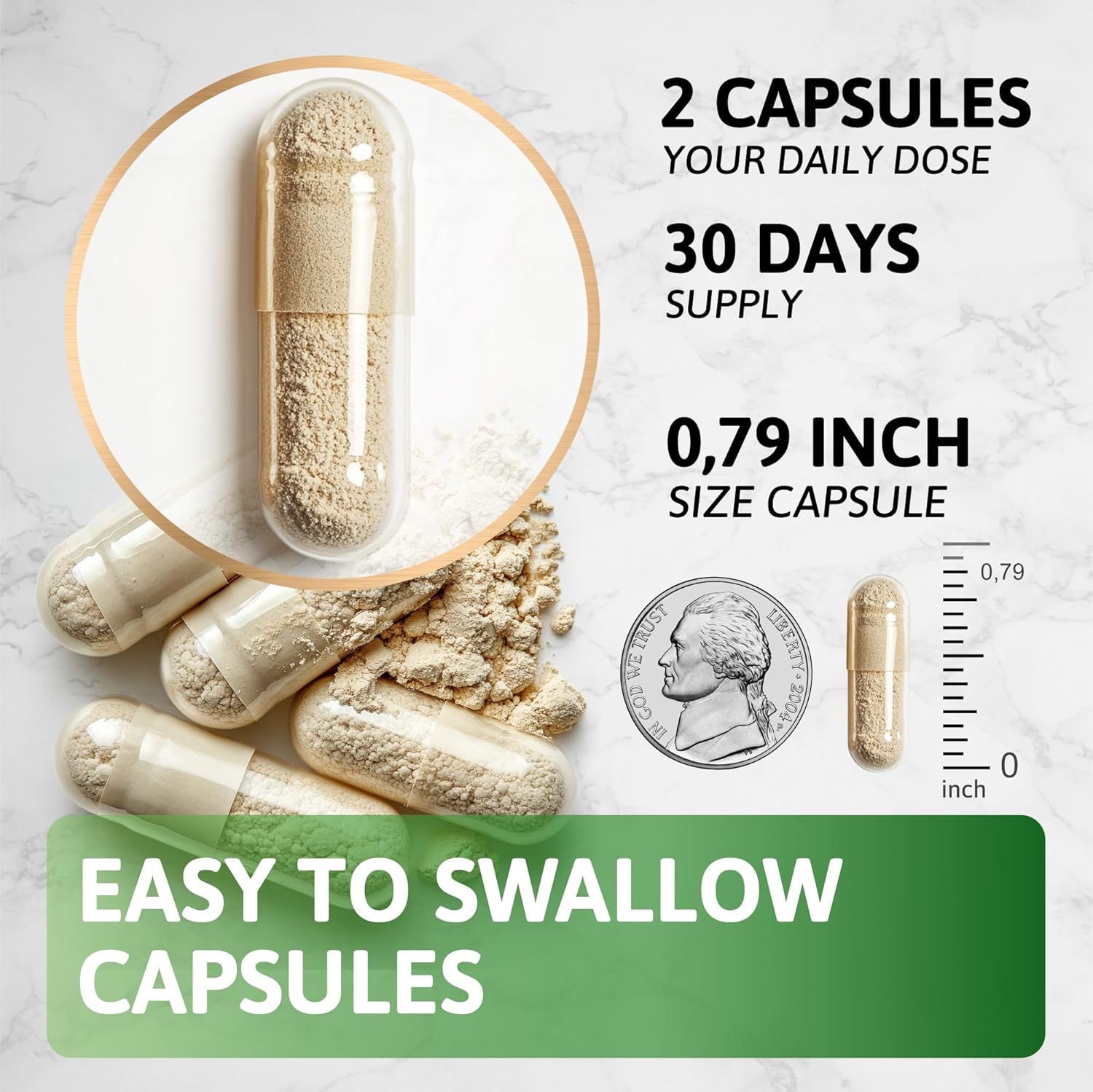 Immune Support Capsules Set: Shilajit, Ashwagandha, Sea Moss, Black Seed Oil, Turmeric - for Men and Women