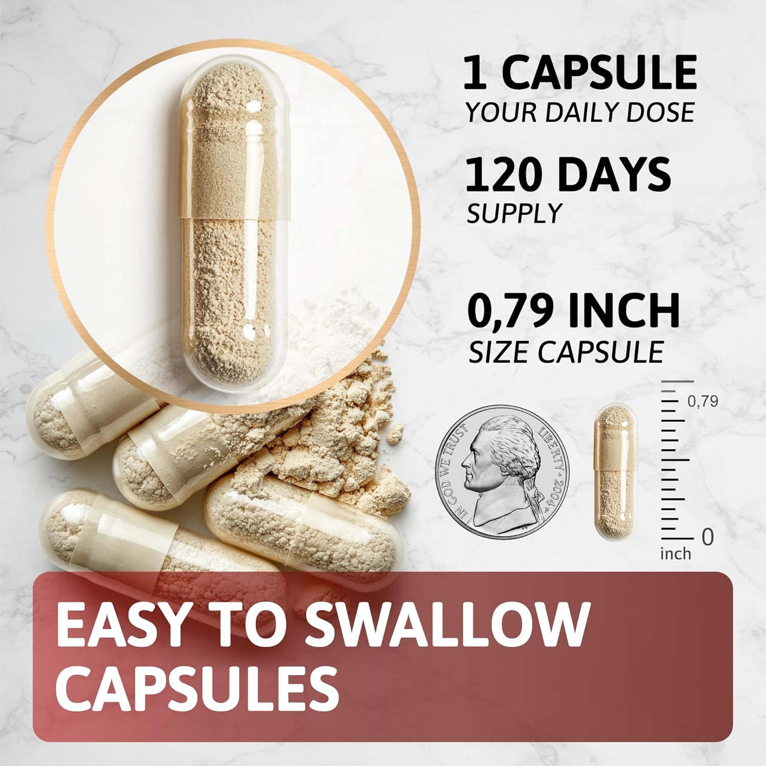 Immune Support Capsules Set: Shilajit, Ashwagandha, Sea Moss, Black Seed Oil, Turmeric - for Men and Women