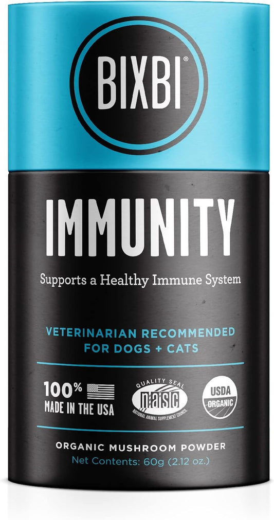Immune Support Daily Cat Supplement Powder - BIXBI Dog Vitamins, 2-Month Supply