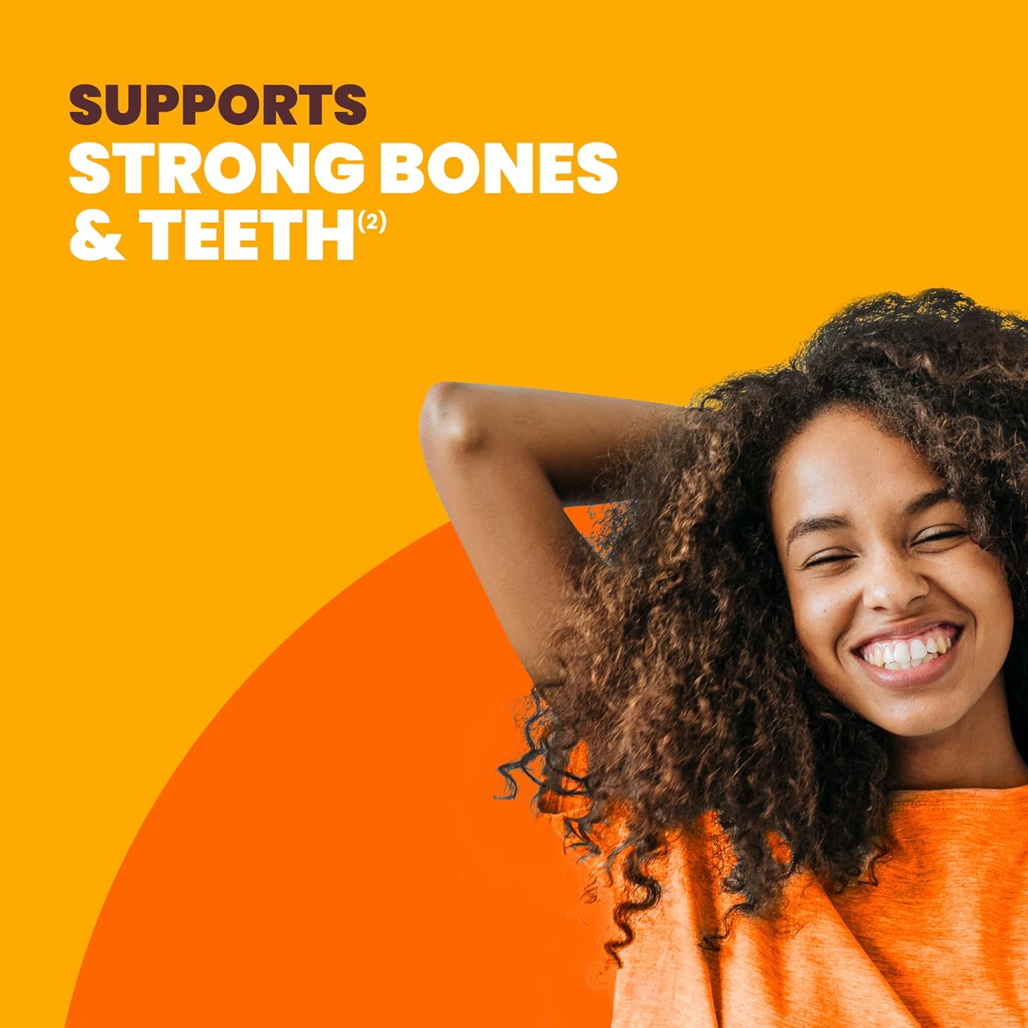 Immune Support: Sundown Calcium 1200 mg with Vitamin D3 for Strong Teeth and Bones - 60 Softgels
