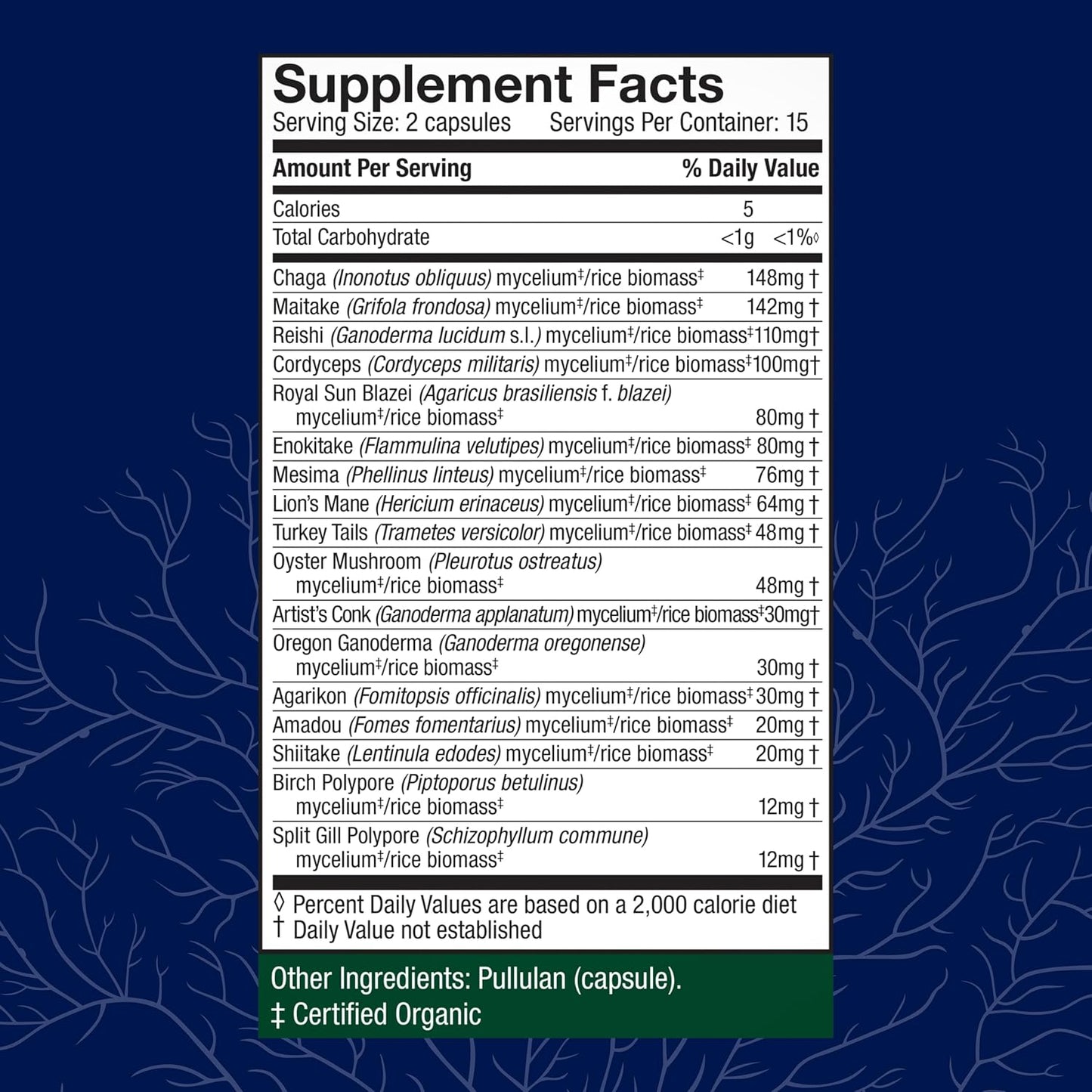 Immune Support Supplement with 17 Mushroom Species - Host Defense MyCommunity Capsules - Herbal Aid with Lion's Mane, Reishi, Chaga, Cordyceps, Turkey Tail - 30 Capsules