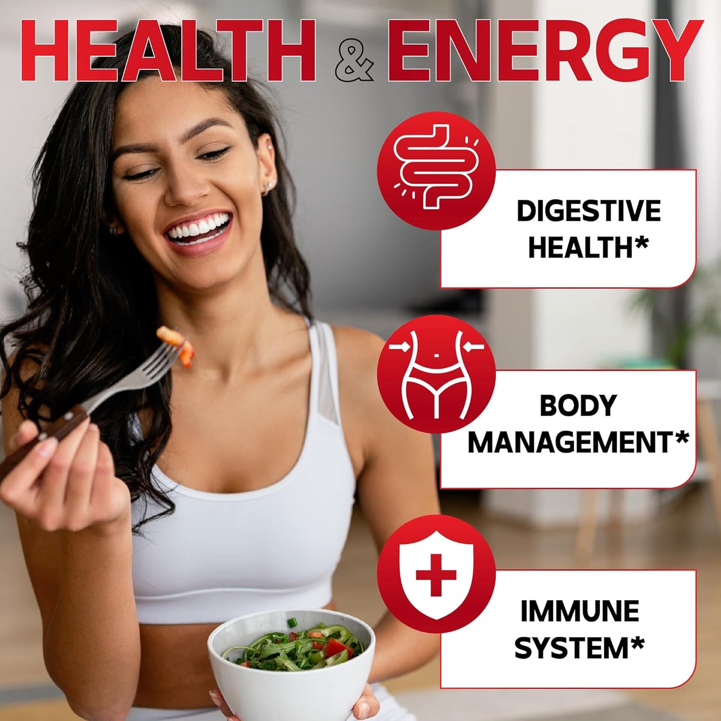 Immune System & Digestion Health Supplement - Wormwood Capsules with 11 Ingredients including Black Walnut, Cloves, Turmeric, Apple, Berberine HCl - 60 Capsules