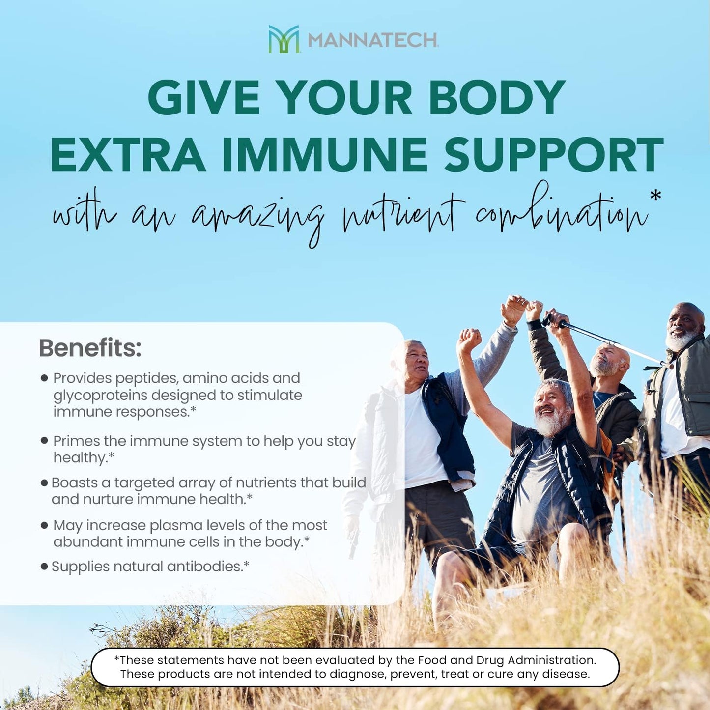 ImmunoSTART Supplement for Immune Balance and Support - 60 Tablets by Mannatech
