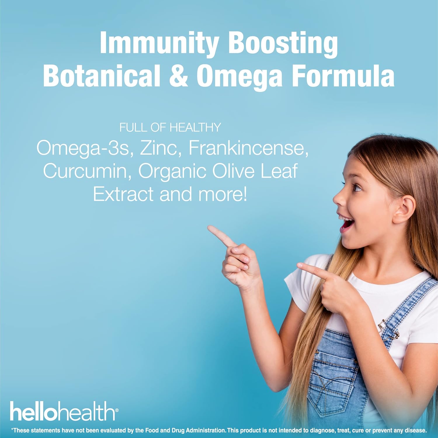 Immunostrong Daily Immune Support Supplement with 10-in-1 Immunity Vitamins for Adults & Kids - 60 ct