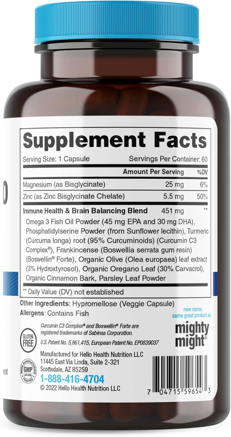 Immunostrong Daily Immune Support Supplement with 10-in-1 Immunity Vitamins for Adults & Kids - 60 ct