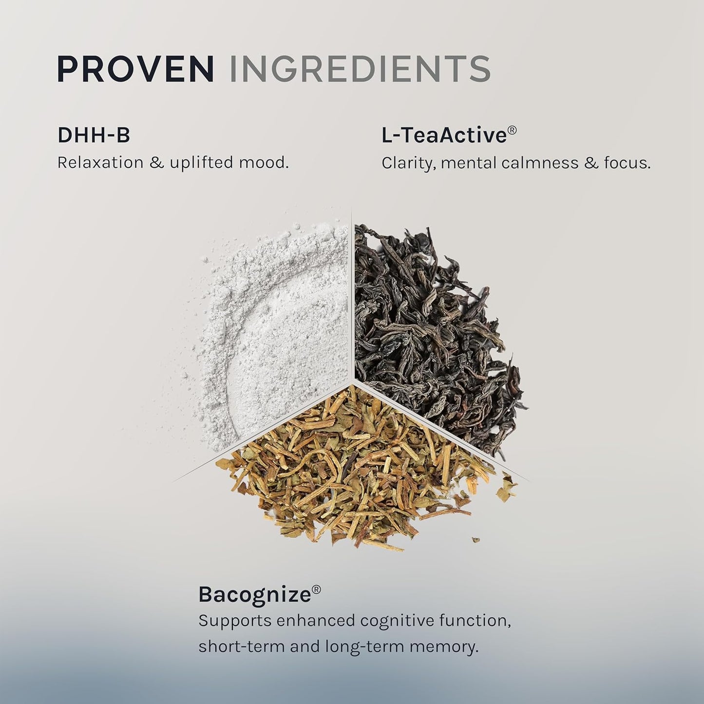 InfiniWell Calm Mood & Relaxation Support Capsules - Stress & Cognitive Supplement with L-Theanine & BaCognize - 30 Servings