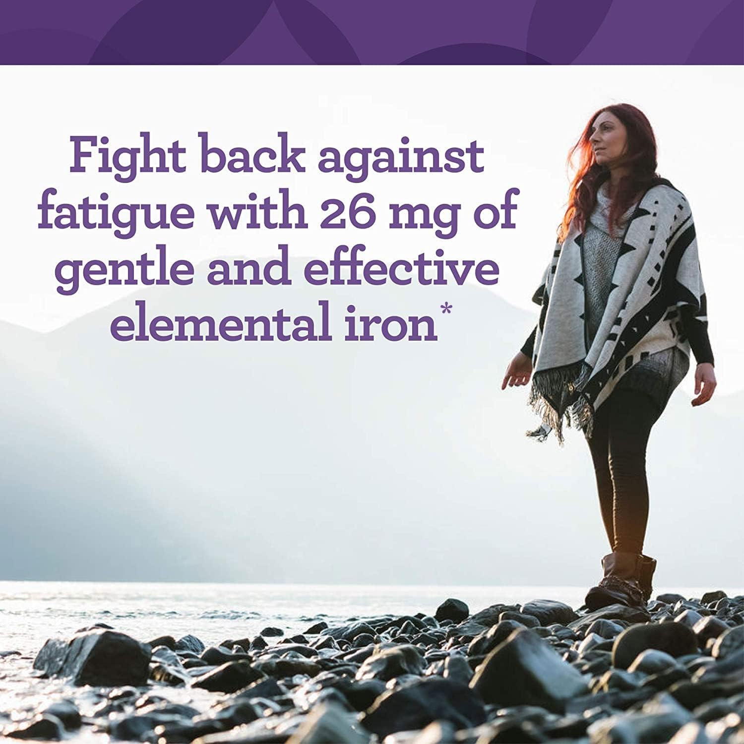 INNATE Response Formulas Iron Response Tablets - Vegan Iron Supplement - Clinically Proven to Boost Iron Levels - Non-GMO & Kosher - 90 Tablets