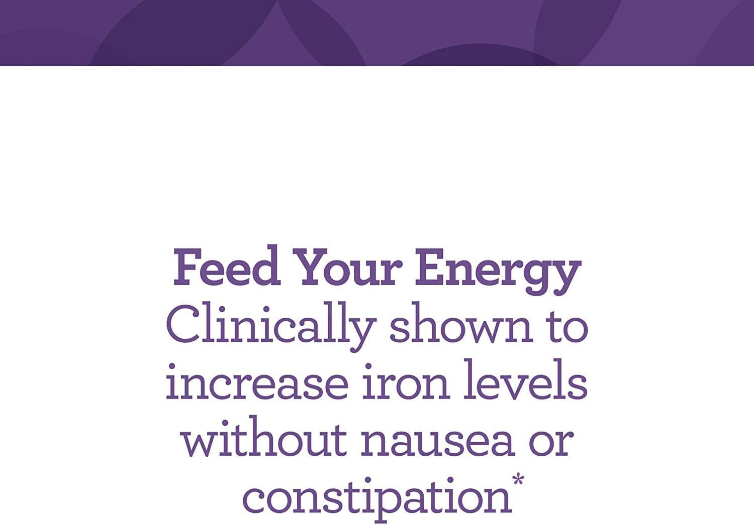 INNATE Response Formulas Iron Response Tablets - Vegan Iron Supplement - Clinically Proven to Boost Iron Levels - Non-GMO & Kosher - 90 Tablets