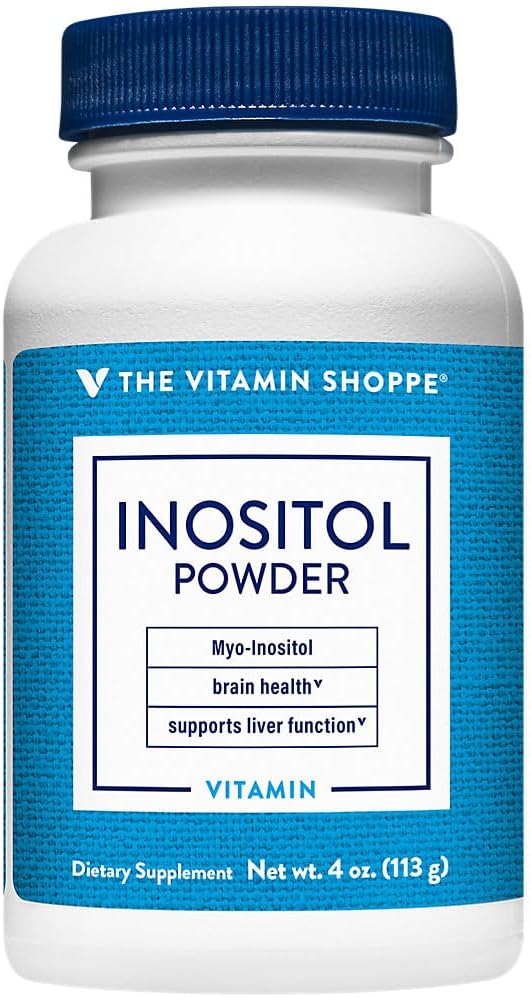 Inositol Powder for Brain Health - Unflavored - 4 oz. (134 Servings) from The Vitamin Shoppe