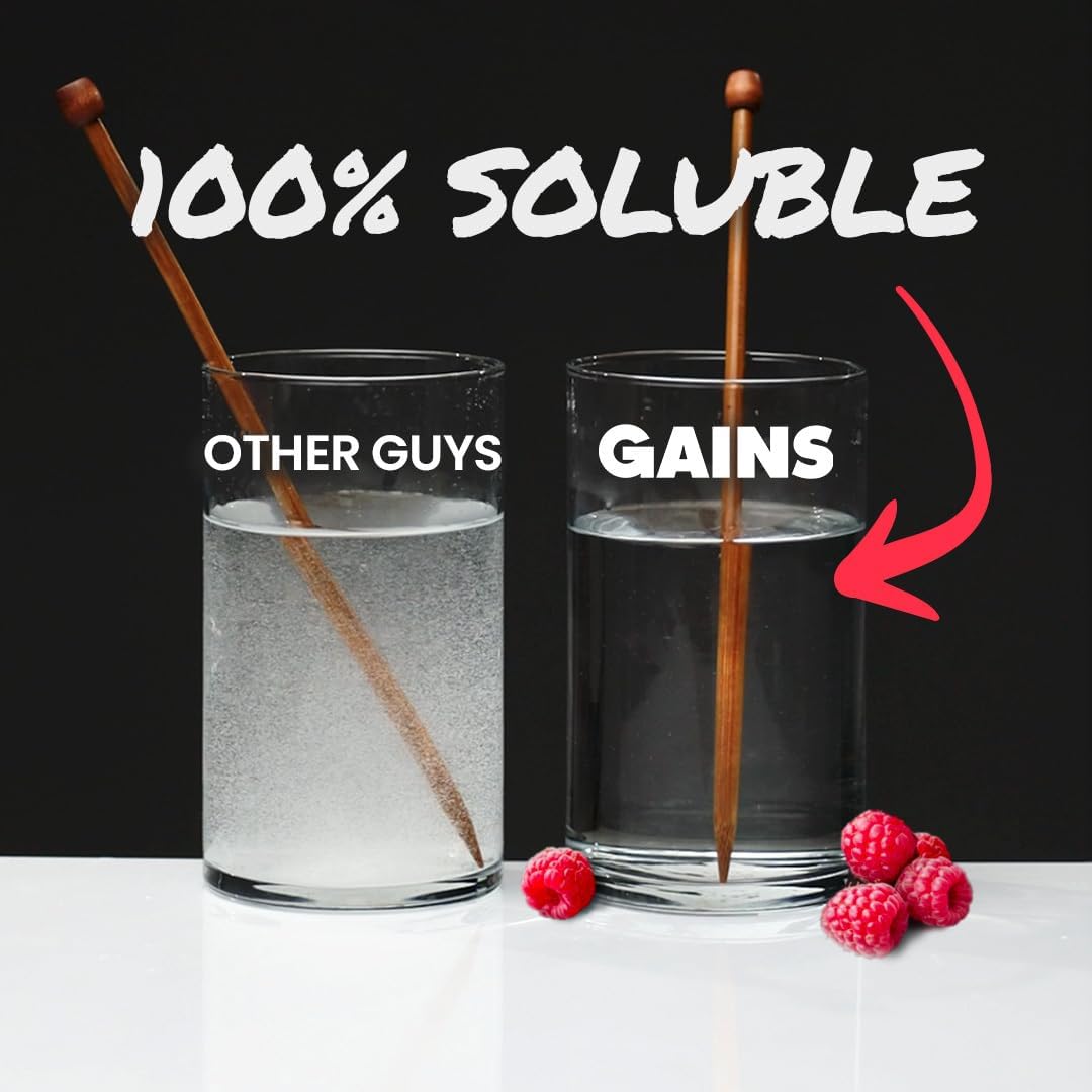 Instantized Creatine Monohydrate Powder for Muscle Endurance - Pre Workout Supplement, High Energy, Cognitive Function - 100% Soluble, Non-Bloating - Sour Raspberry Flavor (30 Servings)