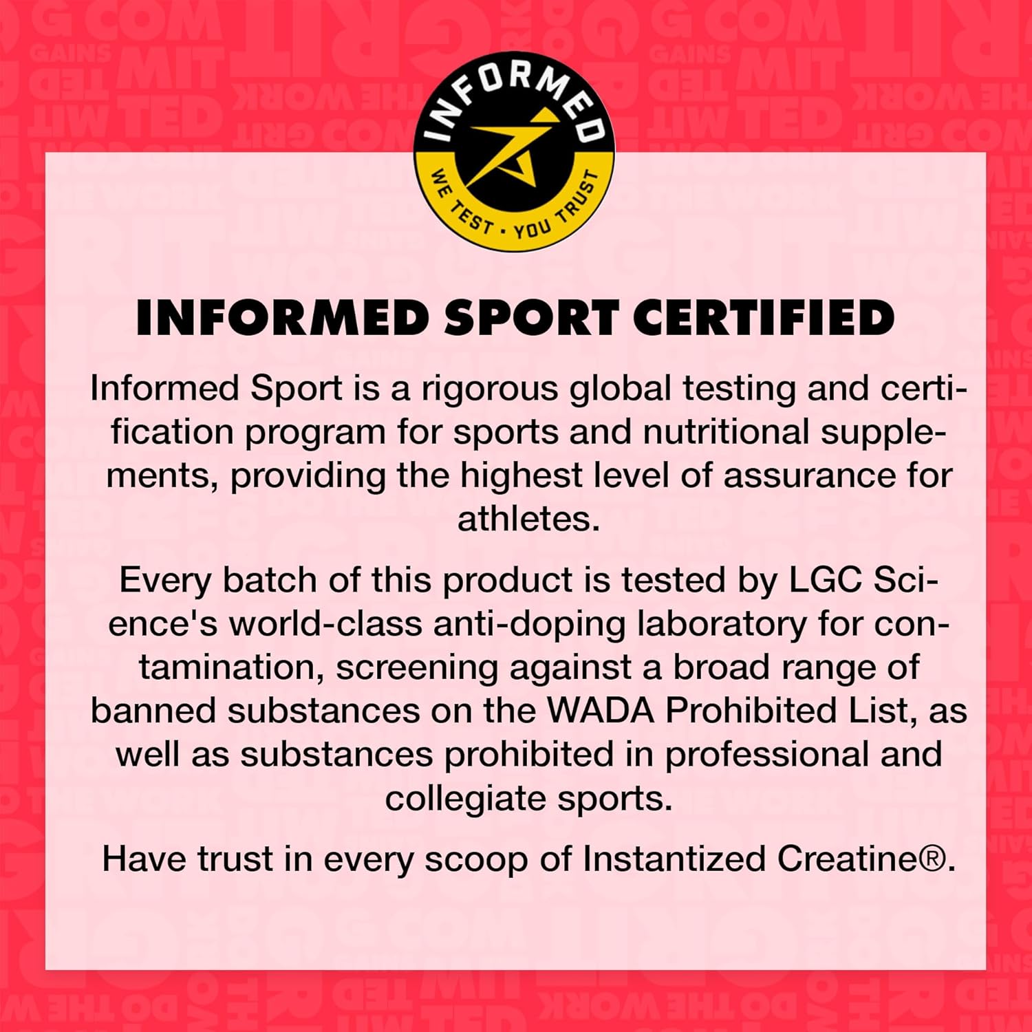 Instantized Creatine Monohydrate Powder for Muscle Endurance - Pre Workout Supplement, High Energy, Cognitive Function - 100% Soluble, Non-Bloating - Sour Raspberry Flavor (30 Servings)