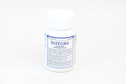 Integra Iron Integra Supplement (30 Count) - High-Quality Iron Supplement for Iron Deficiency
