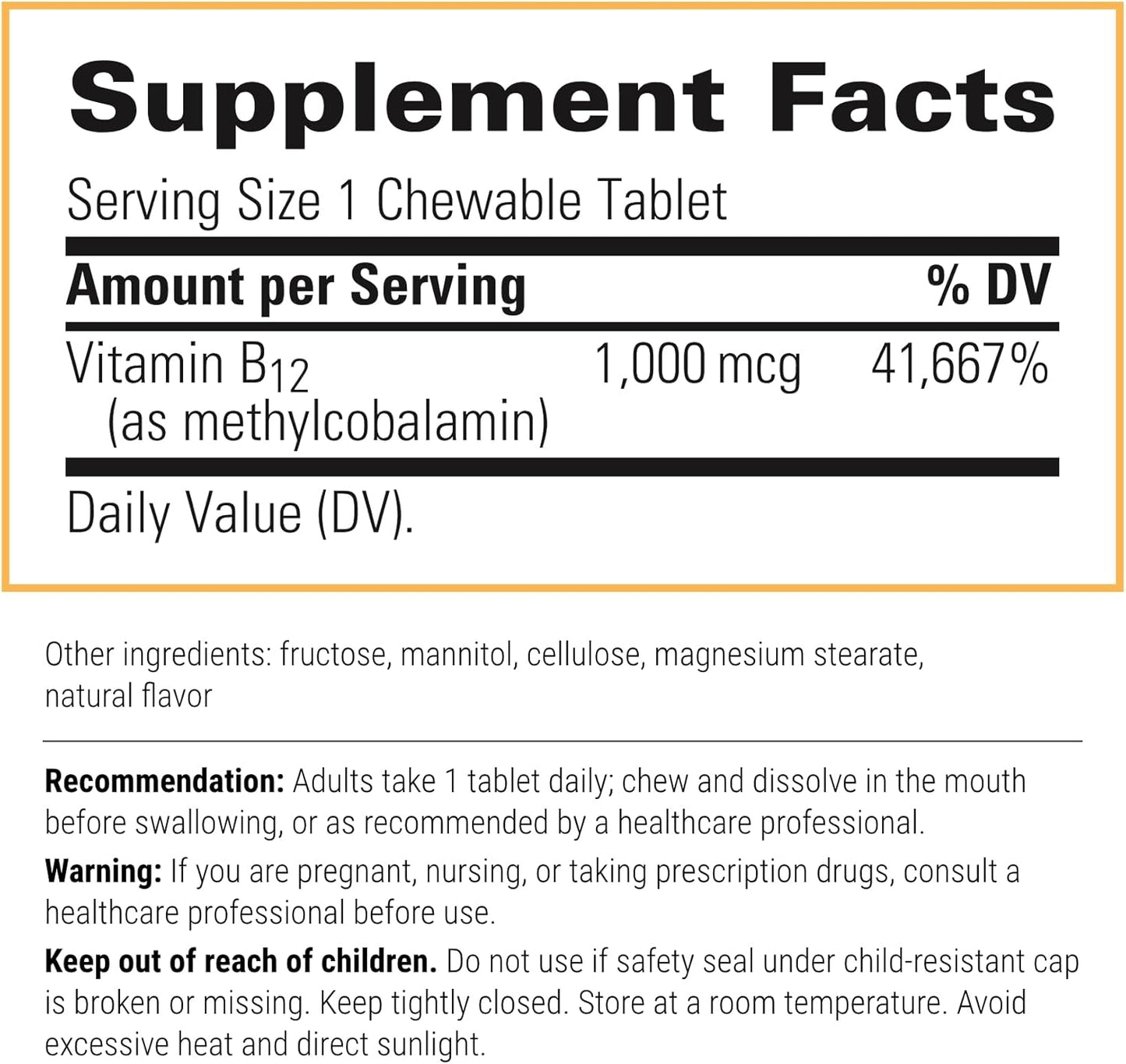 Integrative Therapeutics B12-Active Chewable Tablets with Fast-Absorbing Methylcobalamin in Cherry Flavor - 30 Count