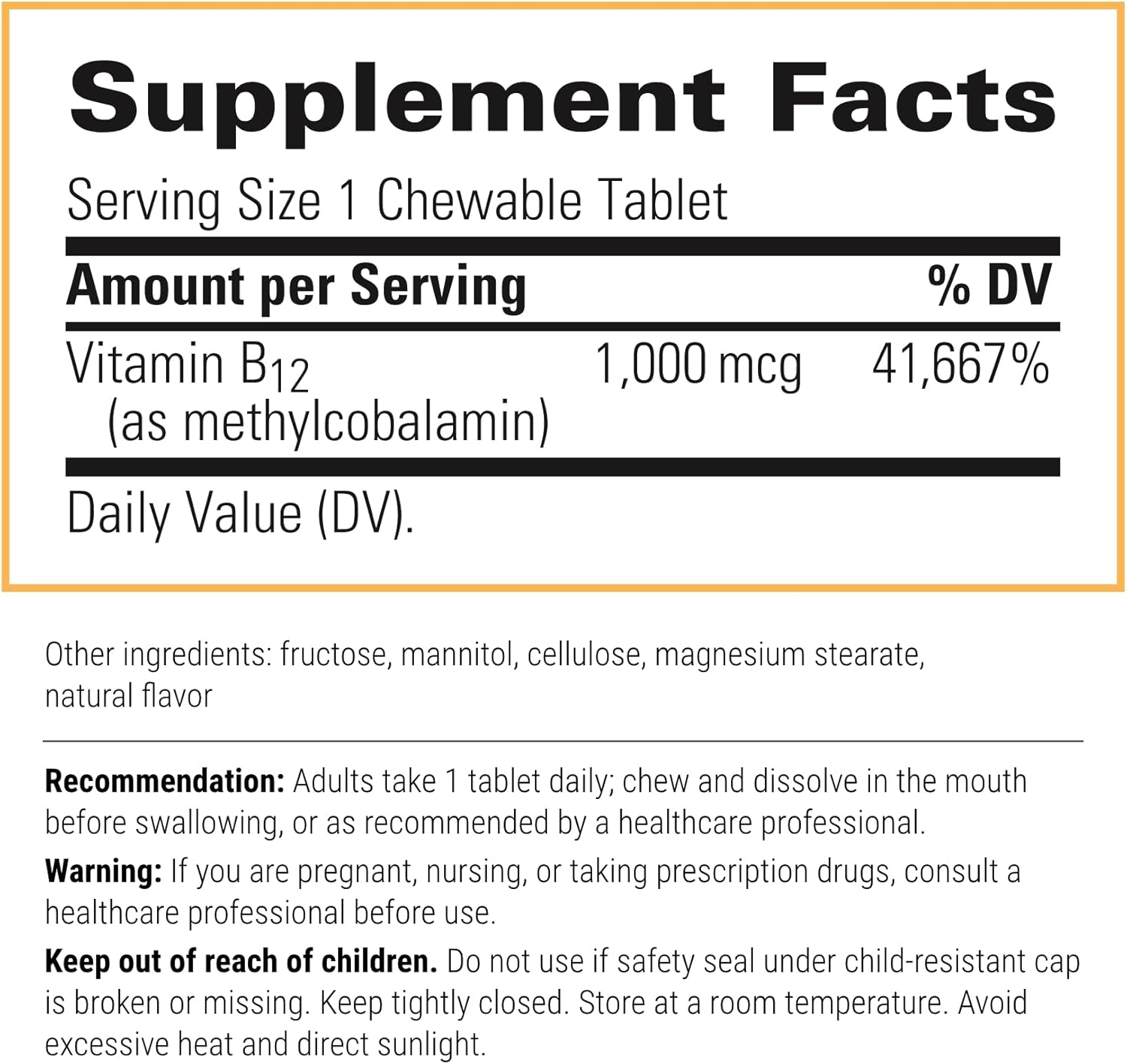 Integrative Therapeutics B12-Active Chewable Tablets with Fast-Absorbing Methylcobalamin in Cherry Flavor - 30 Count